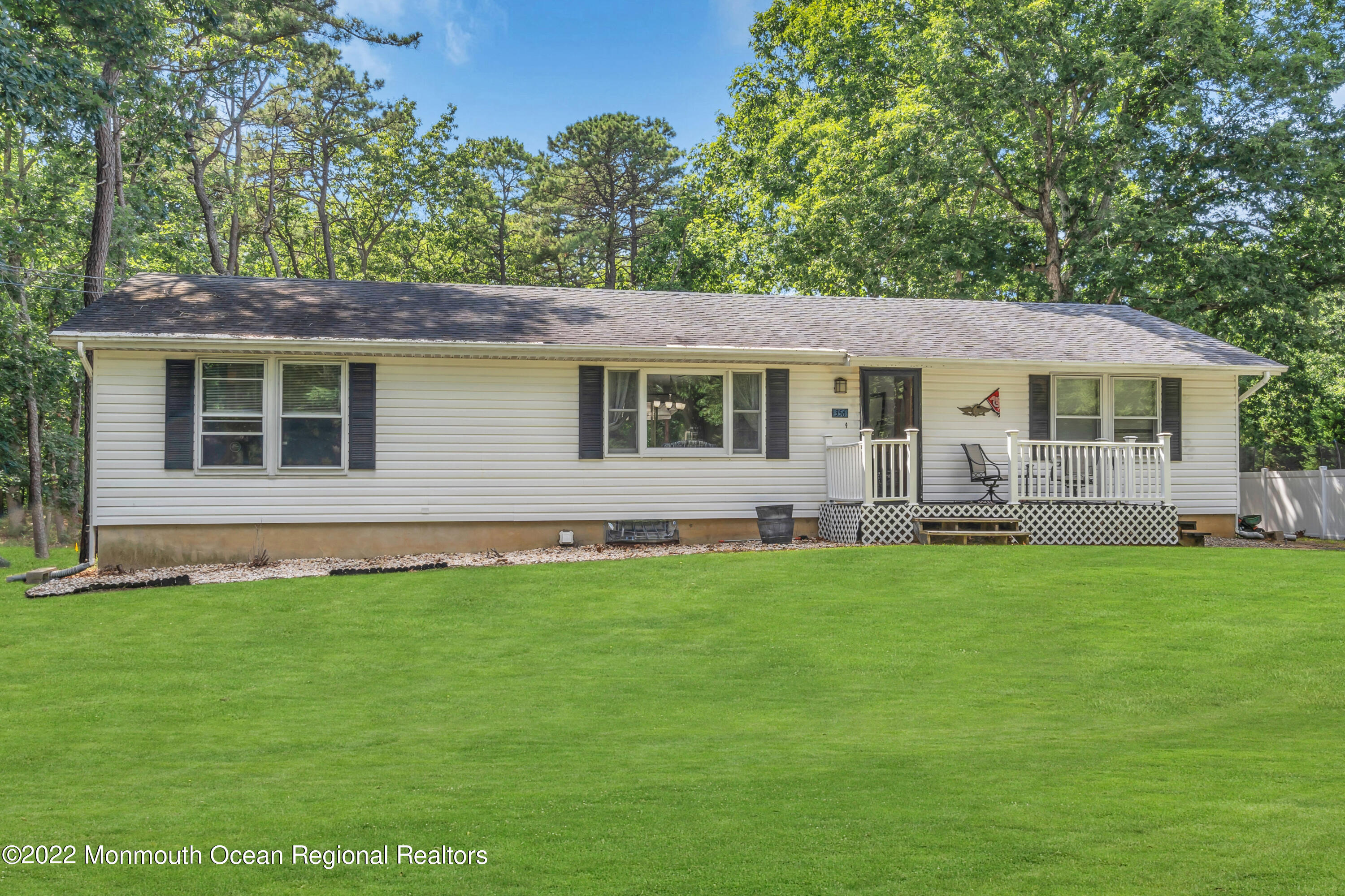 356 Cedar Swamp Road Jackson, NJ 08527 - Photo 29 of 56 a house view with a garden space