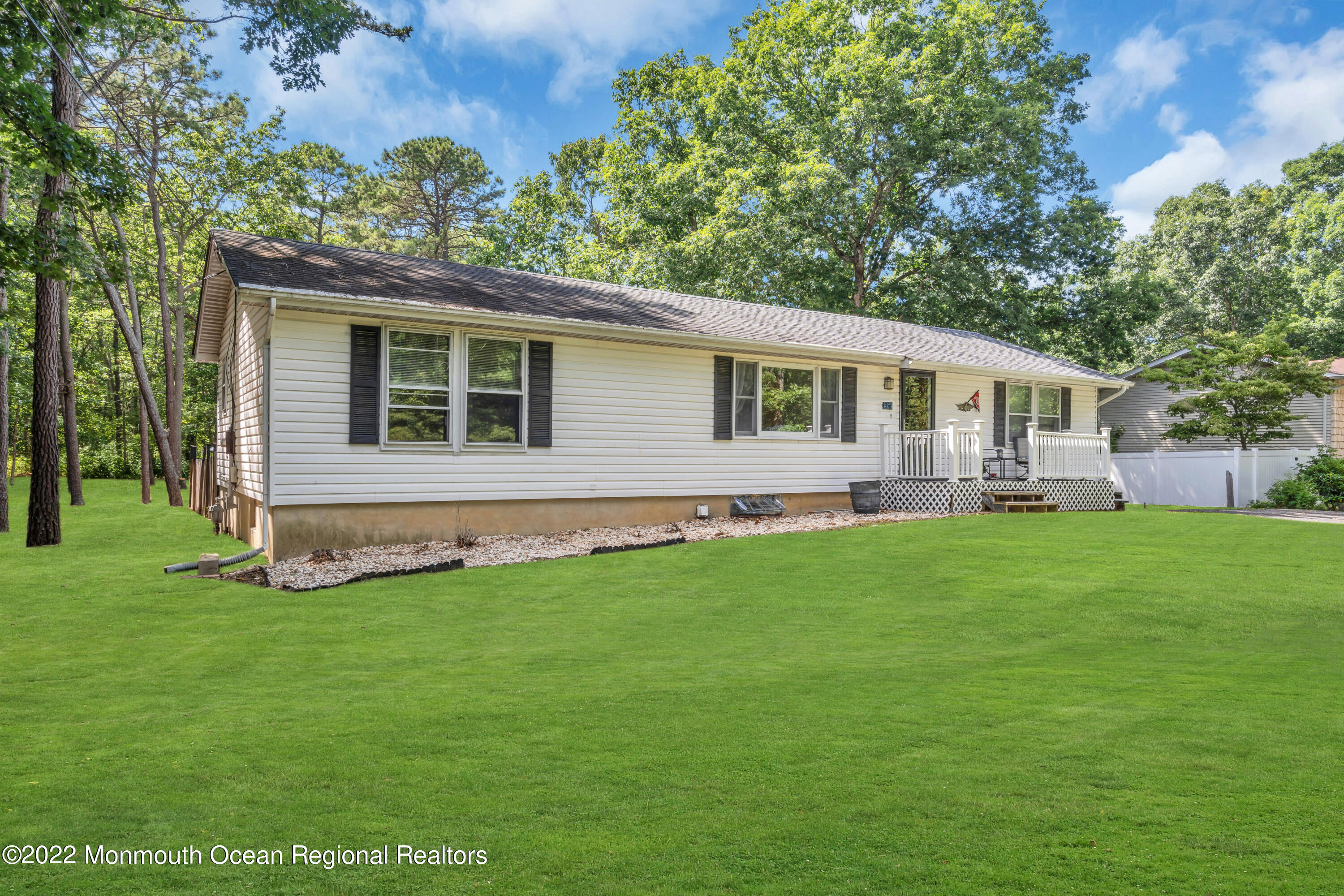 356 Cedar Swamp Road Jackson, NJ 08527 - Photo 33 of 56 a view of a house with a backyard