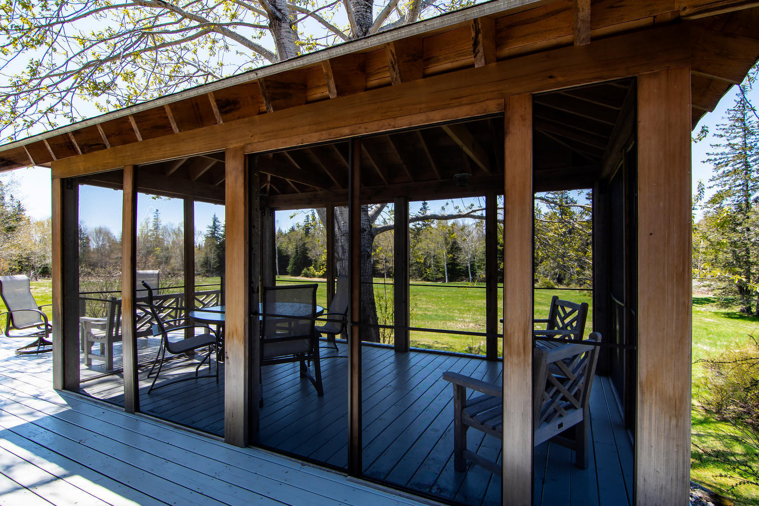 15 Southwest Harbor Road Deer Isle, ME 04627 - Photo 39 of 60 Screened in Porch
