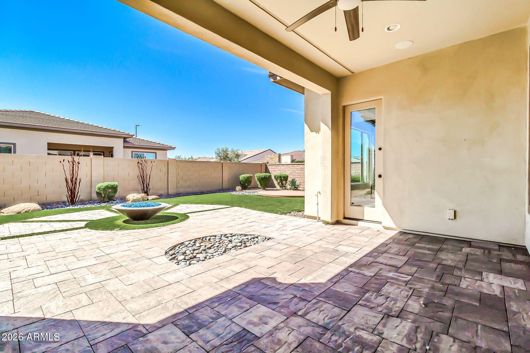 1441 East Powell Way Gilbert, AZ 85298 - Photo 59 of 63 a view of a porch with a sink and yard