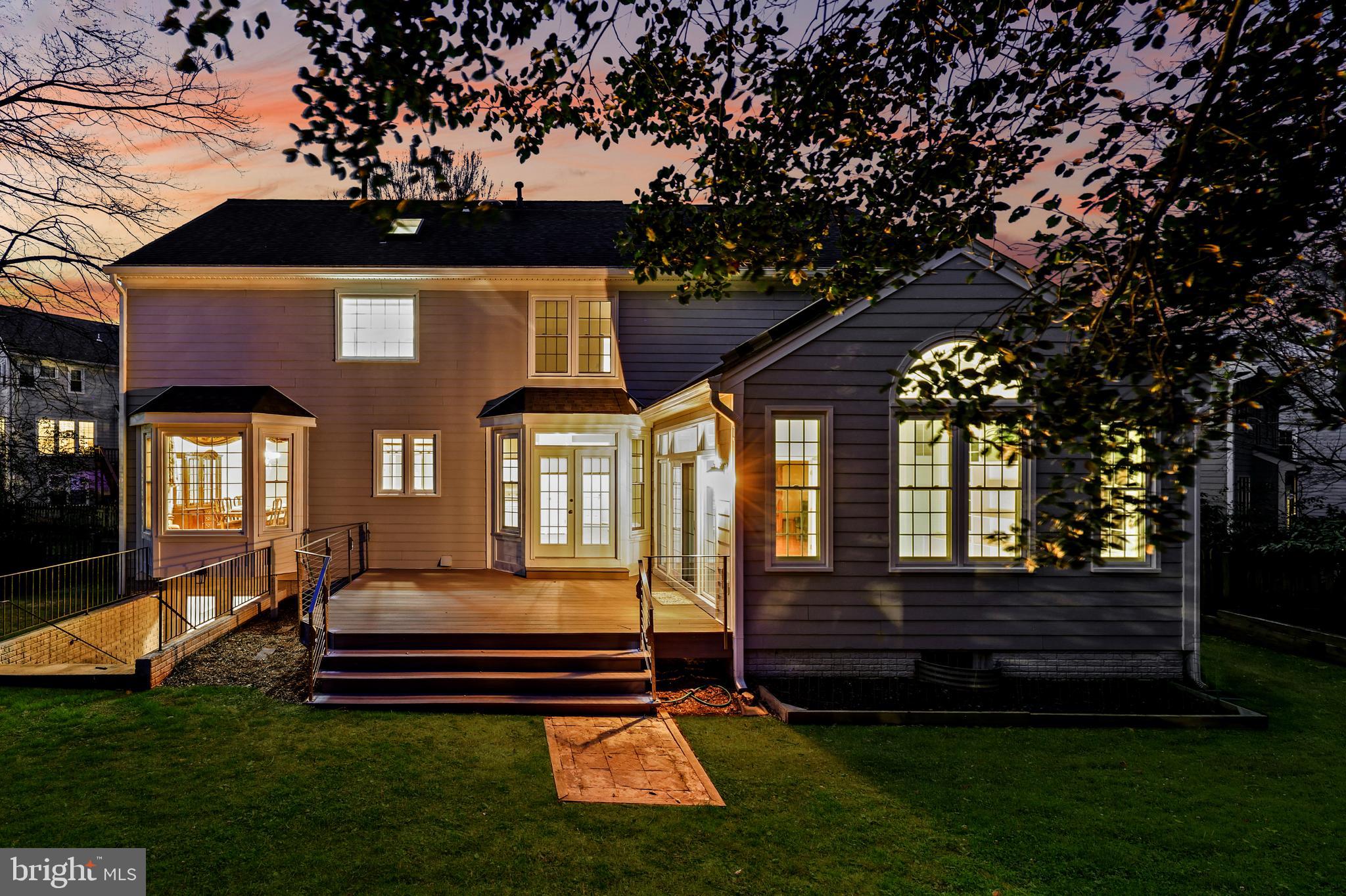 11405 Northwind Court Reston, VA 20194 - Photo 56 of 60 Rear exterior in the evening