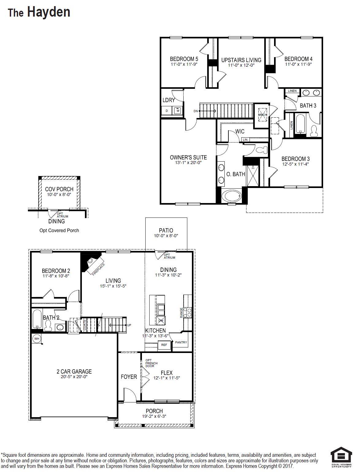 770 Prominence Road, Unit 79 Columbia, TN 38401 - Photo 15 of 15 Hayden floor plan