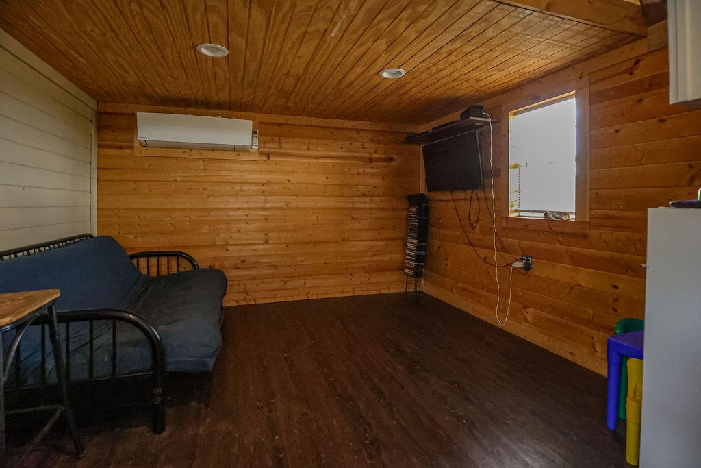 45475 None Rocksprings, TX 78880 - Photo 5 of 43 Interior of blue cabin, Loft area on both sides