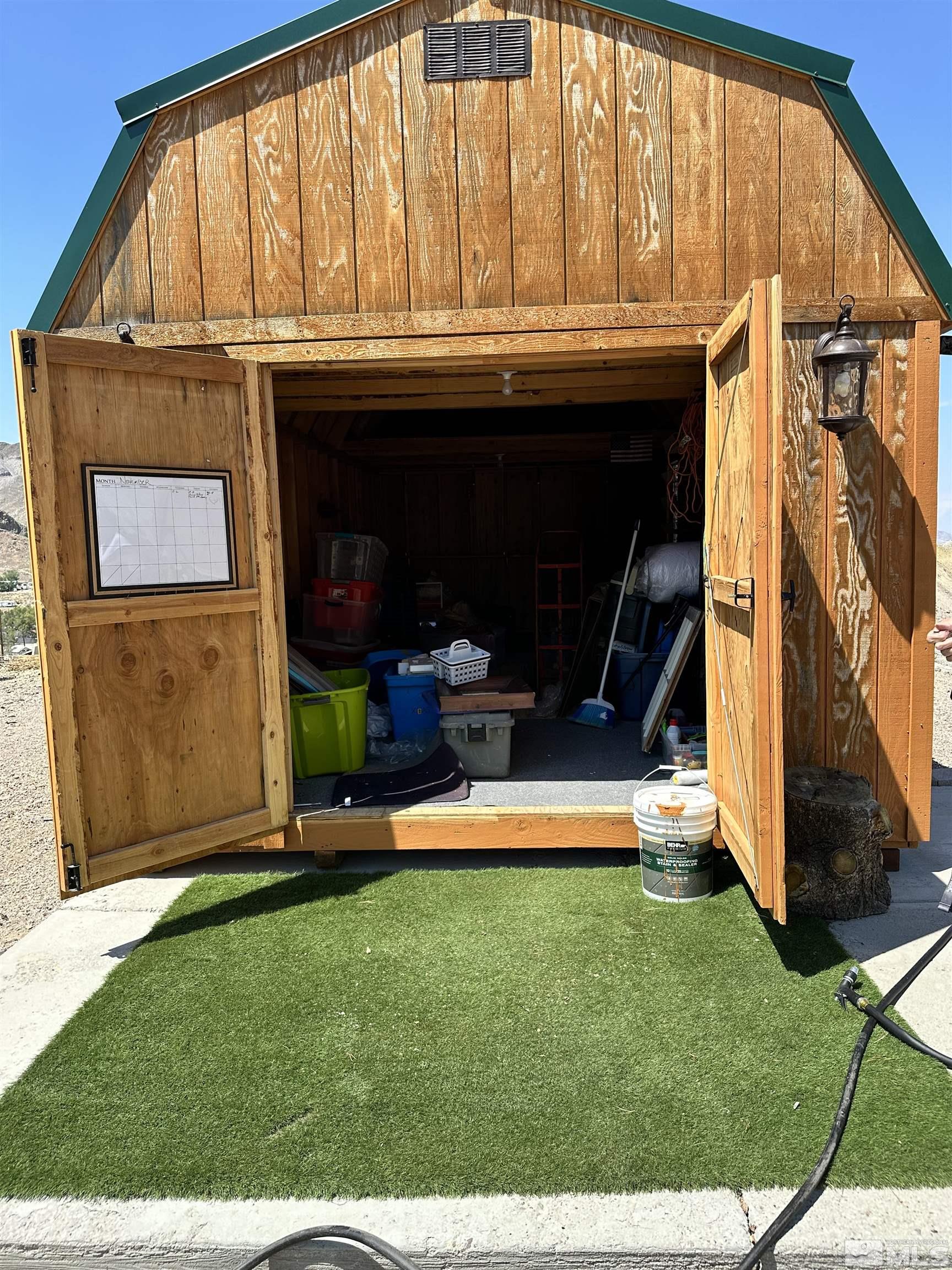 580 Silver Circle Tonopah, NV 89049 - Photo 37 of 37 a view of a backyard with a sitting area