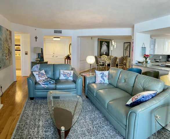 a kitchen with a stove and a microwave