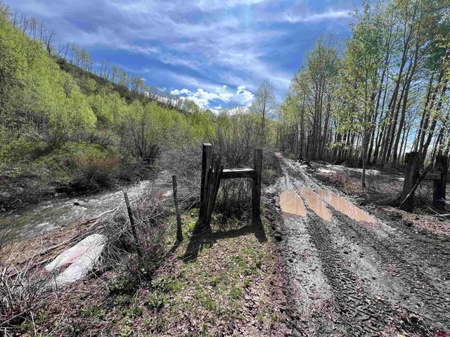 a view of an outdoor space with a lake view