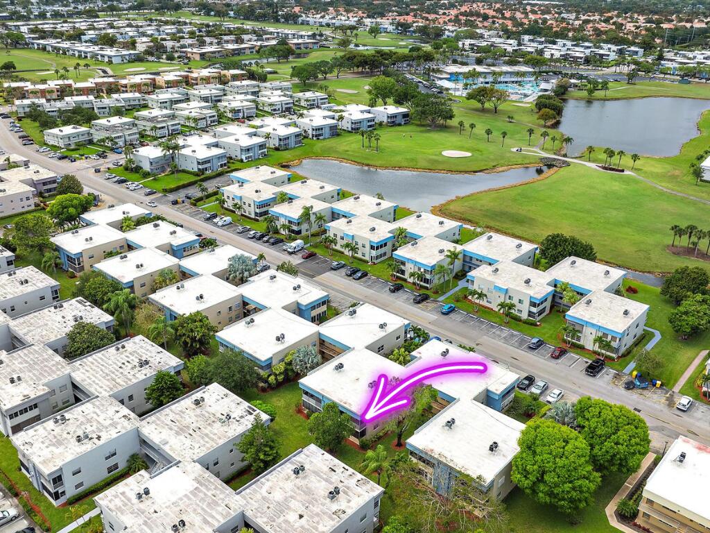 869 Flanders South Delray Beach, FL 33484 - Photo 13 of 13 an aerial view of a houses with outdoor space