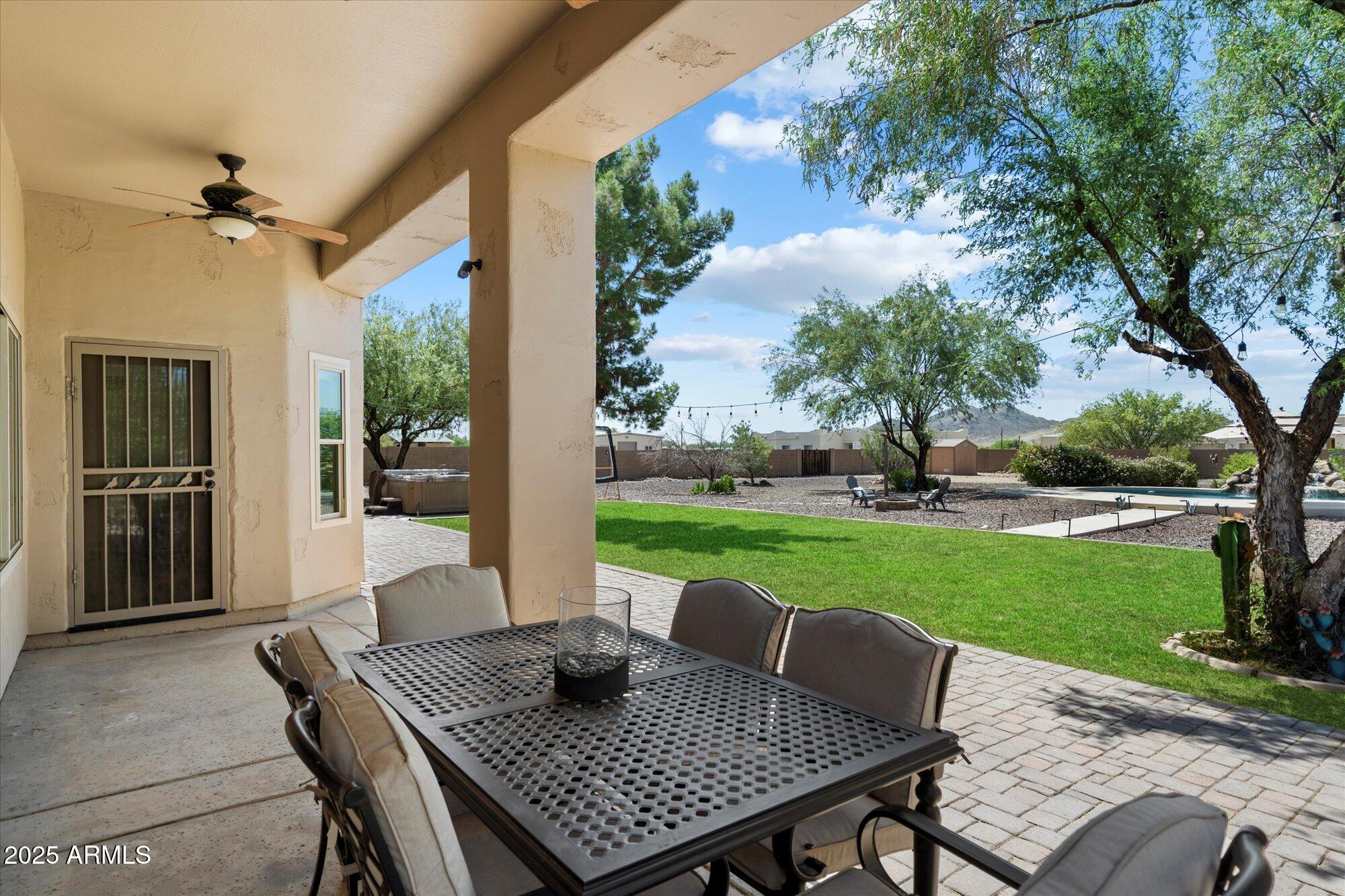 2815 West Irvine Road Phoenix, AZ 85086 - Photo 23 of 36 One of Two Covered Patios