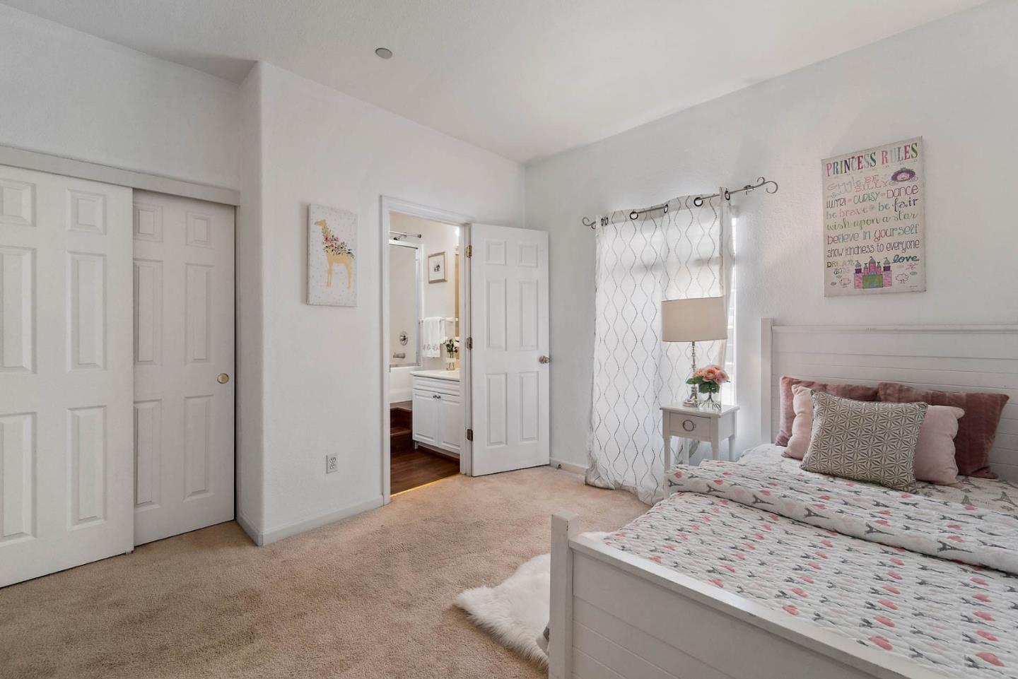 43 Rain Walk Milpitas, CA 95035 - Photo 27 of 48 a bedroom with a bed and closet