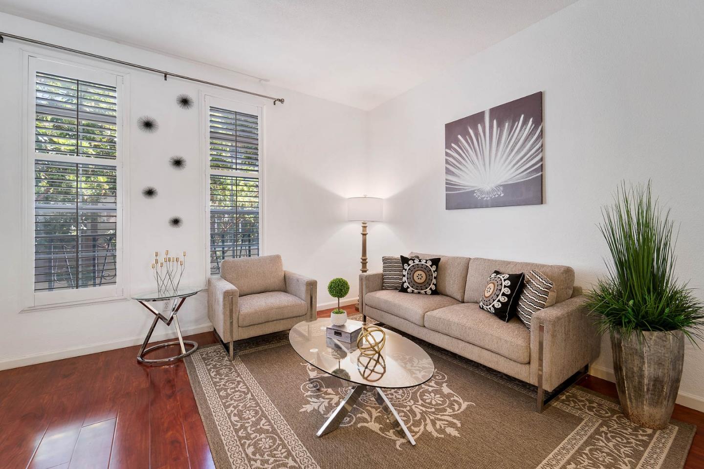43 Rain Walk Milpitas, CA 95035 - Photo 5 of 48 a living room with furniture and a potted plant