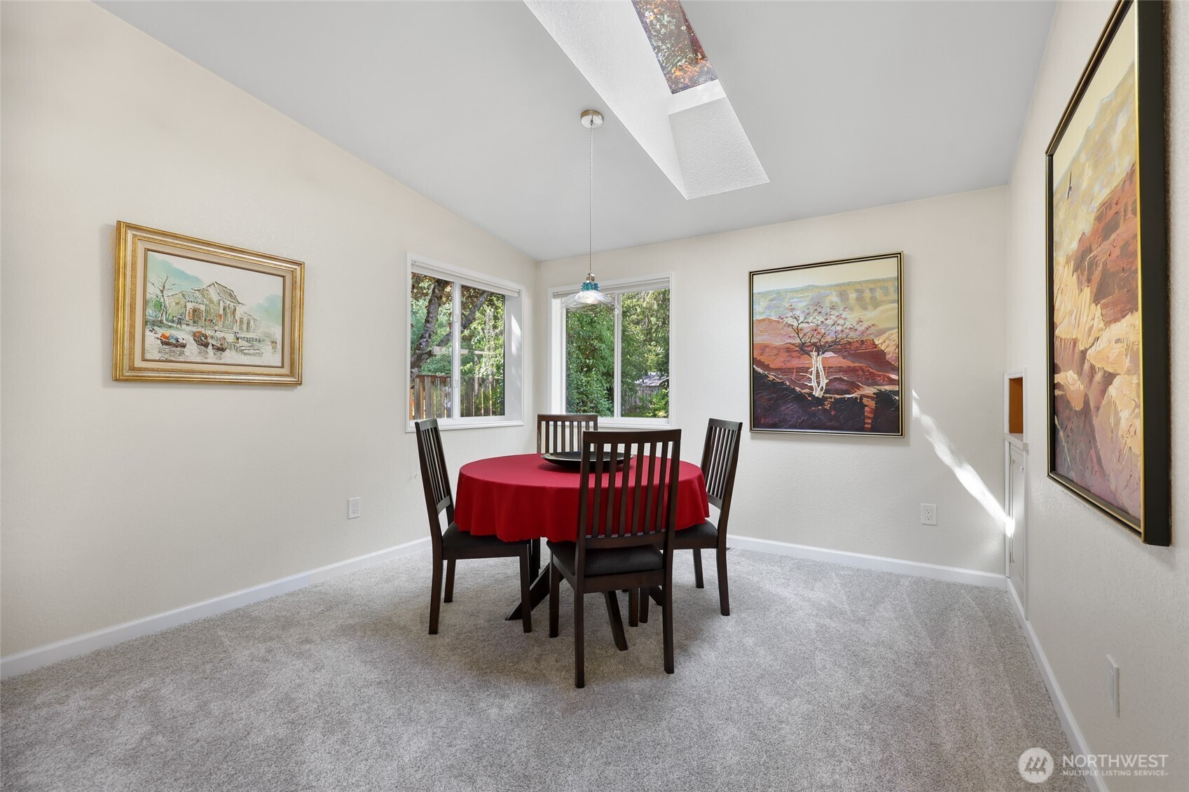 2715 Walnut Loop Northwest Olympia, WA 98502 - Photo 6 of 37 a view of a dining room with furniture window and outside view