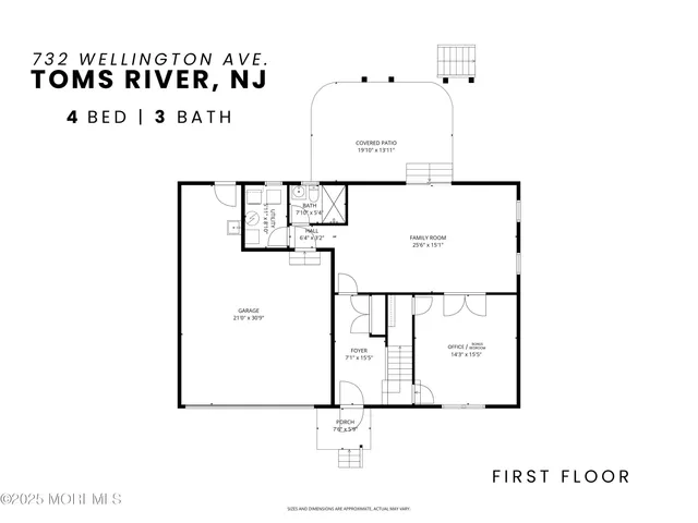 $725,000 | 732 Wellington Avenue, Toms River, NJ 08757