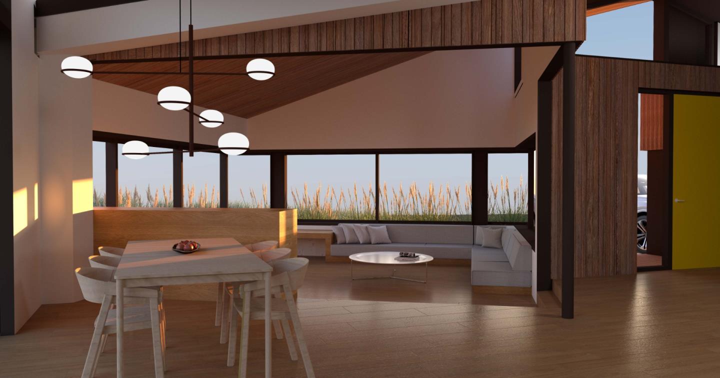 199 Arbor Lane Moss Beach, CA 94038 - Photo 4 of 10 a view of a dining room with furniture window and wooden floor