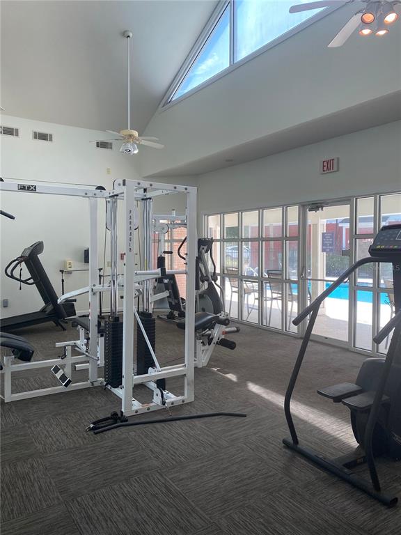 2360 Southwest Archer Road, Unit 1012 Gainesville, FL 32608 - Photo 27 of 28 a view of a room with gym equipment