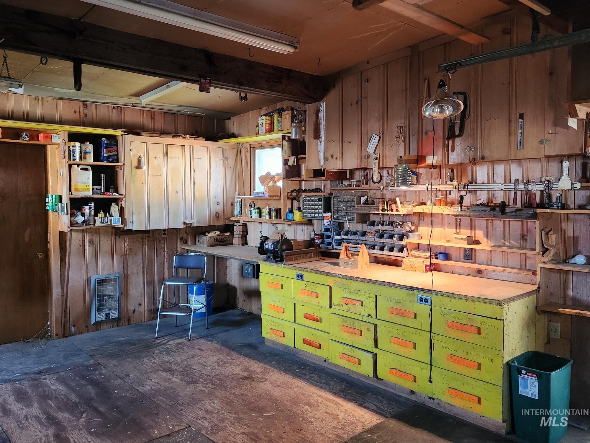 909 12th Street Kamiah, ID 83536 - Photo 33 of 36 Storage room with heating unit