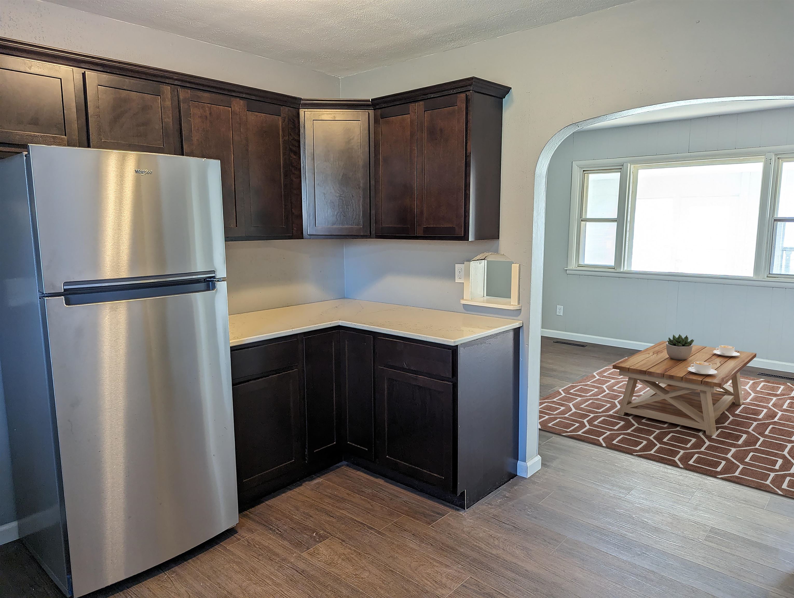 2080 Lancaster Heights Road Freeport, IL 61032 - Photo 5 of 17 a kitchen with stainless steel appliances granite countertop a refrigerator and a sink