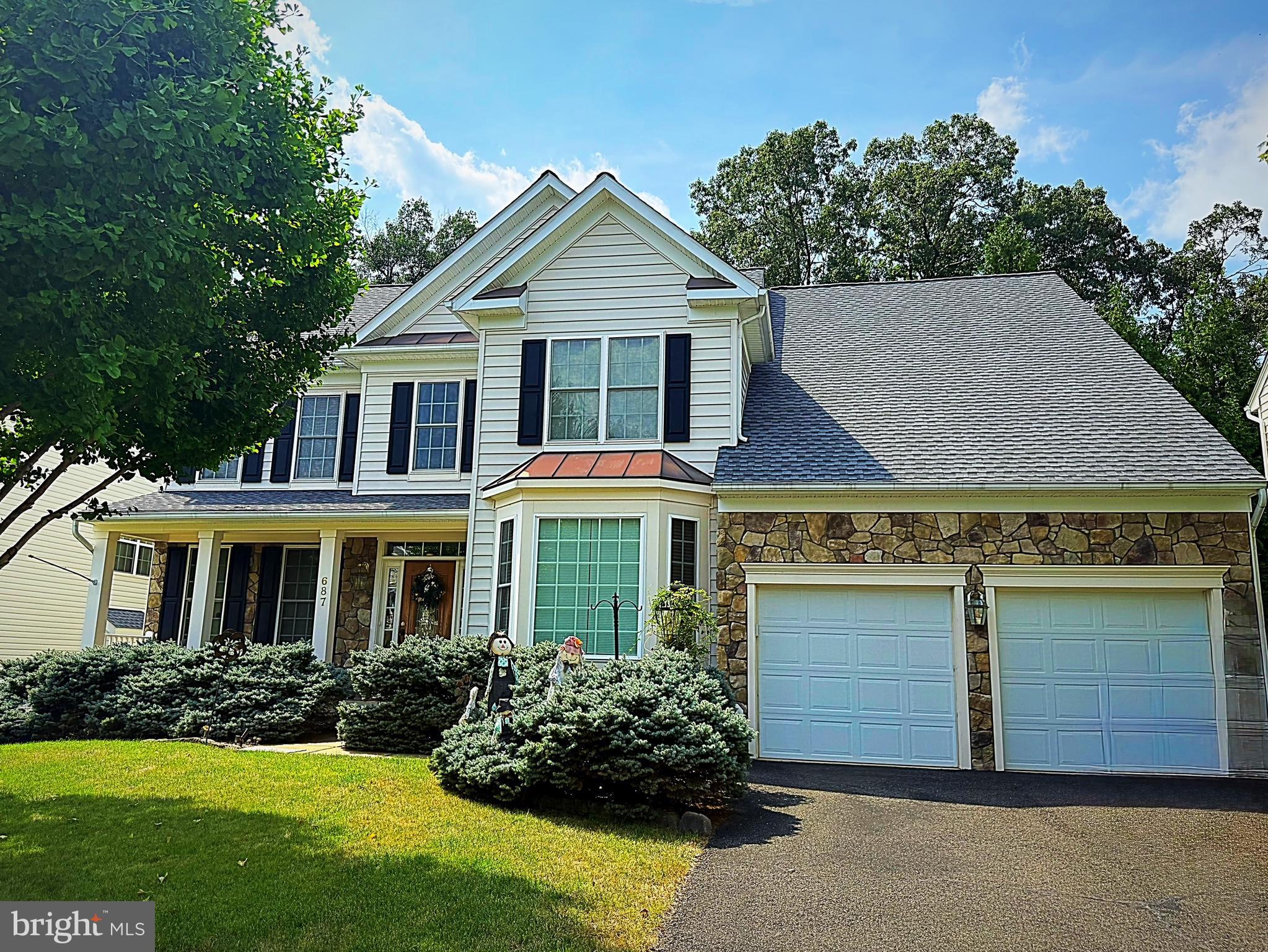 687 Hunters Road Culpeper, VA 22701 - Photo 1 of 57 front view of a house with a yard