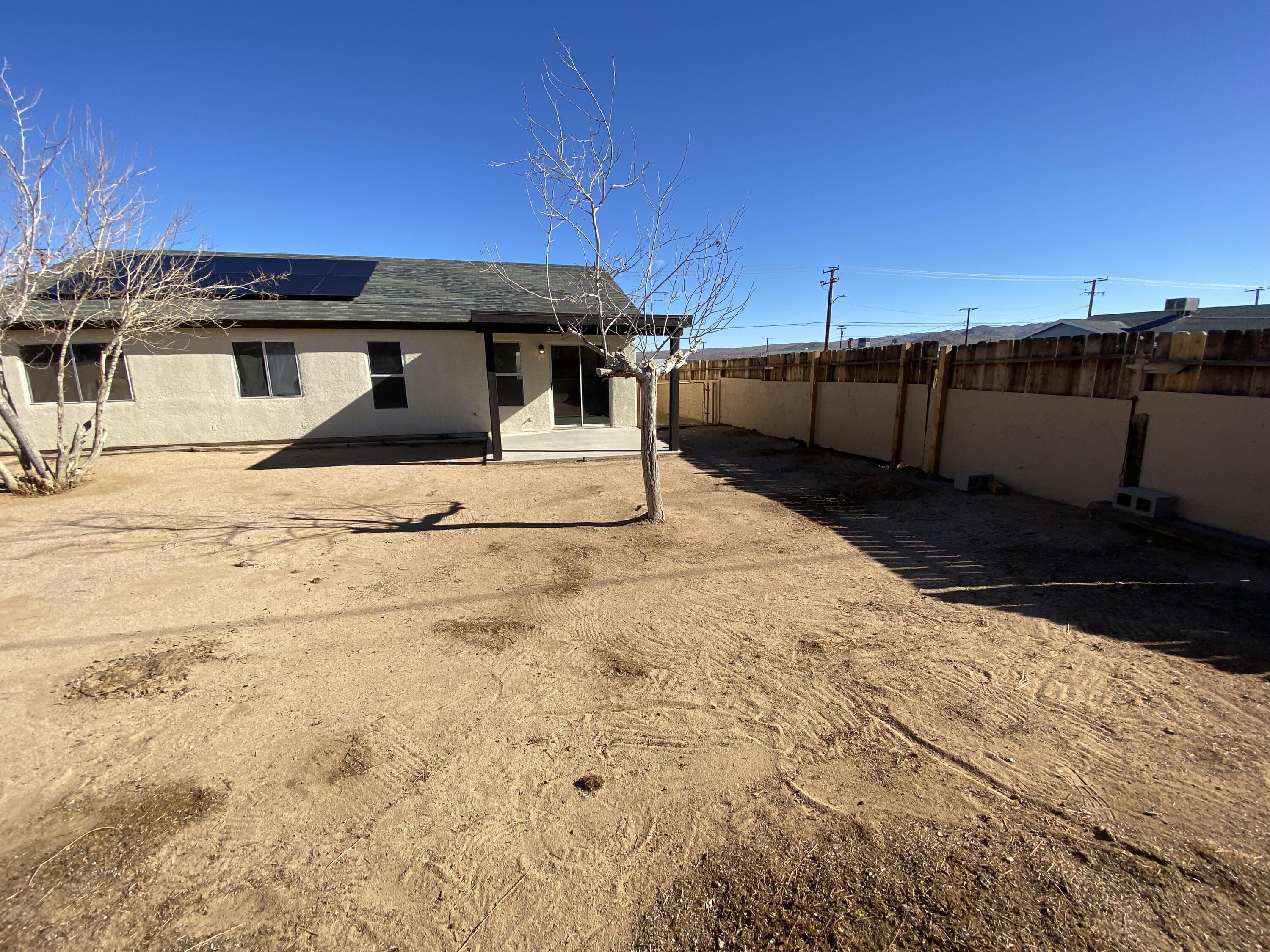 1241 South Ranger Street Ridgecrest, CA 93555 - Photo 19 of 26 a view of a backyard