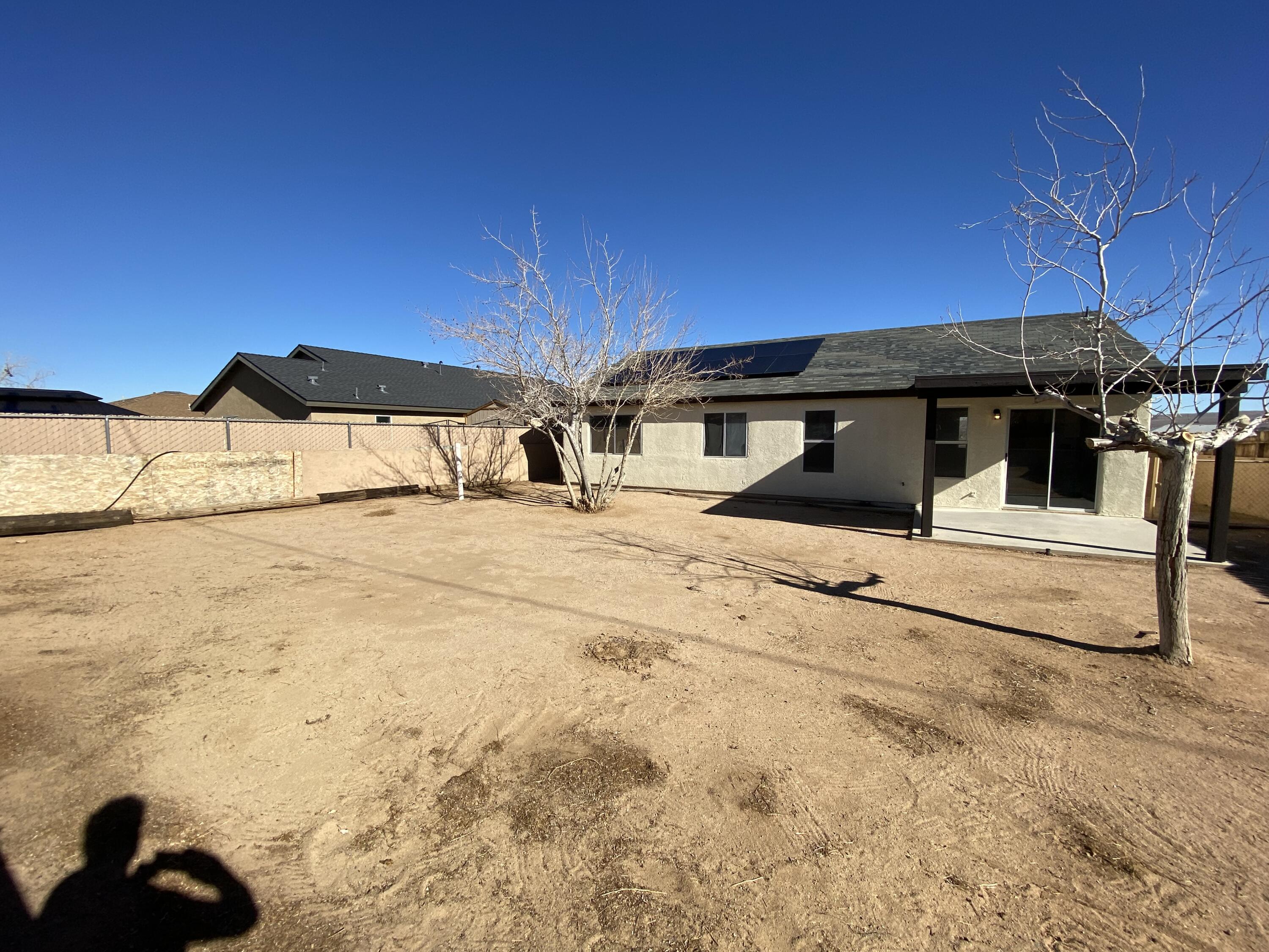 1241 South Ranger Street Ridgecrest, CA 93555 - Photo 21 of 26 a view of a backyard