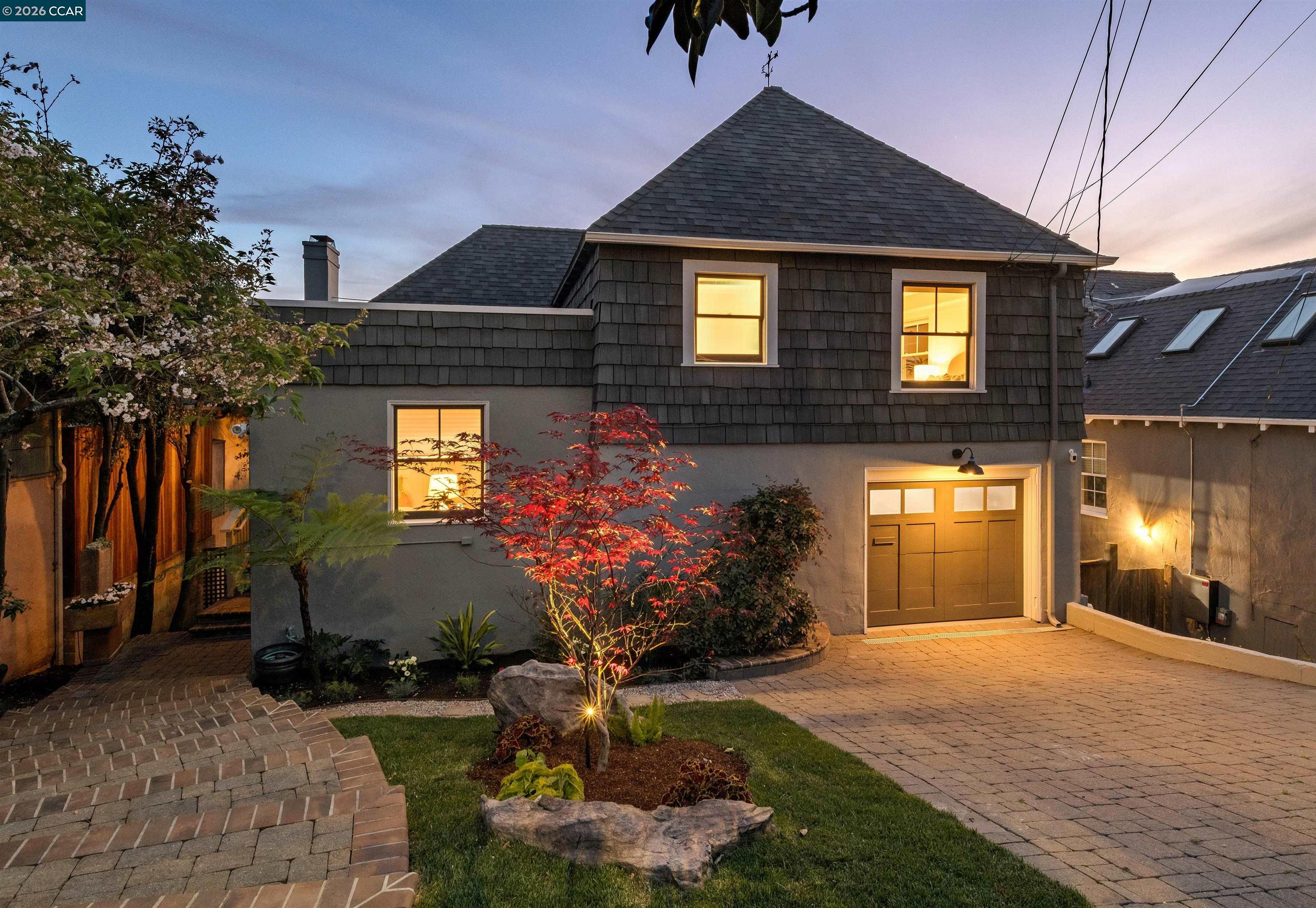 212 Yale Avenue Kensington, CA 94708 - Photo 1 of 70 a front view of a house with yard and trees