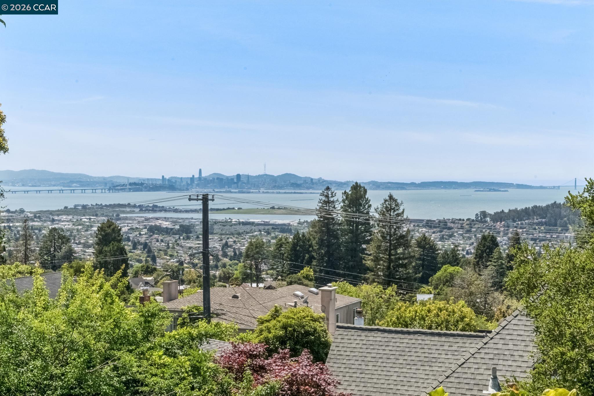 212 Yale Avenue Kensington, CA 94708 - Photo 20 of 70 a view of a city and lake view
