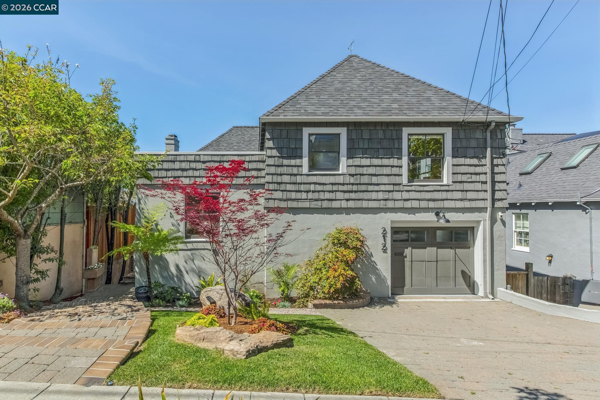 212 Yale Avenue Kensington, CA 94708 - Photo 2 of 70 a front view of house with yard