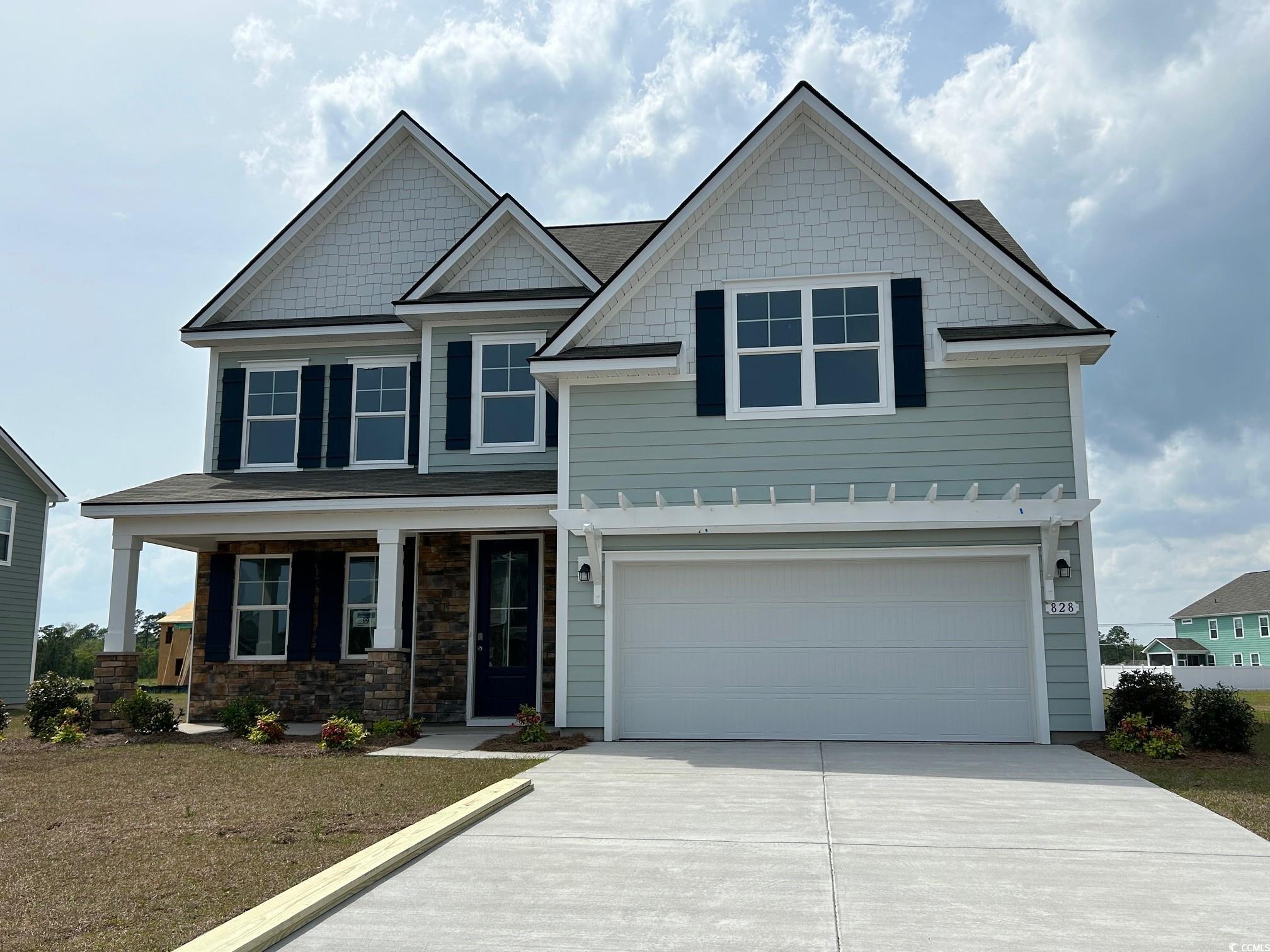 828 Hibernation Way Conway, SC 29526 - Photo 1 of 30 Craftsman-style home with concrete driveway and an