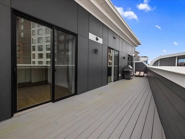a view of a house with a balcony