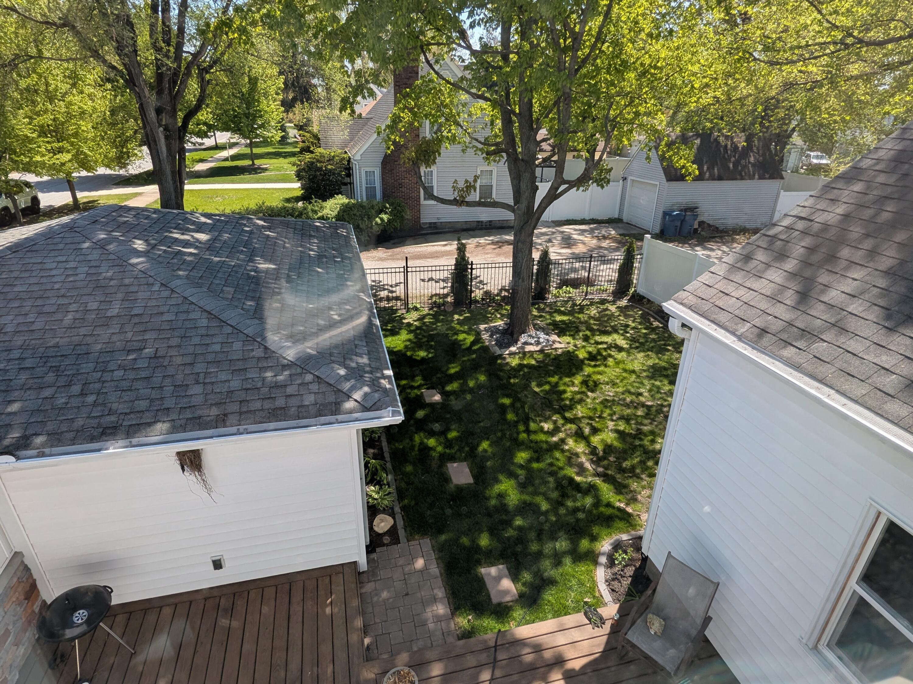 3298 Ridge Road Highland, IN 46322 - Photo 5 of 39 a view of a yard with plants and trees