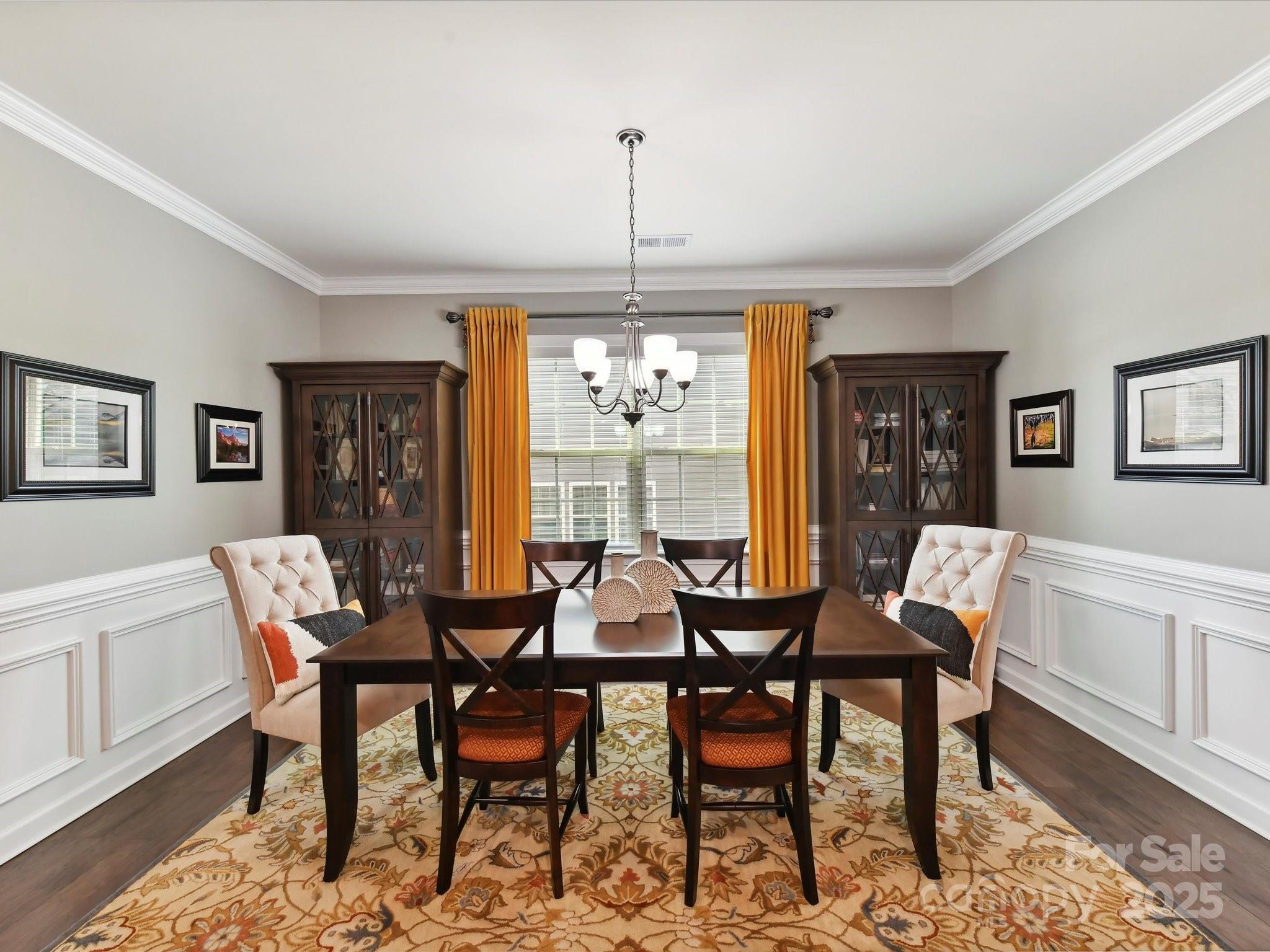 2972 Arches Bluff Circle Lancaster, SC 29720 - Photo 8 of 47 a dining room with furniture a chandelier and window