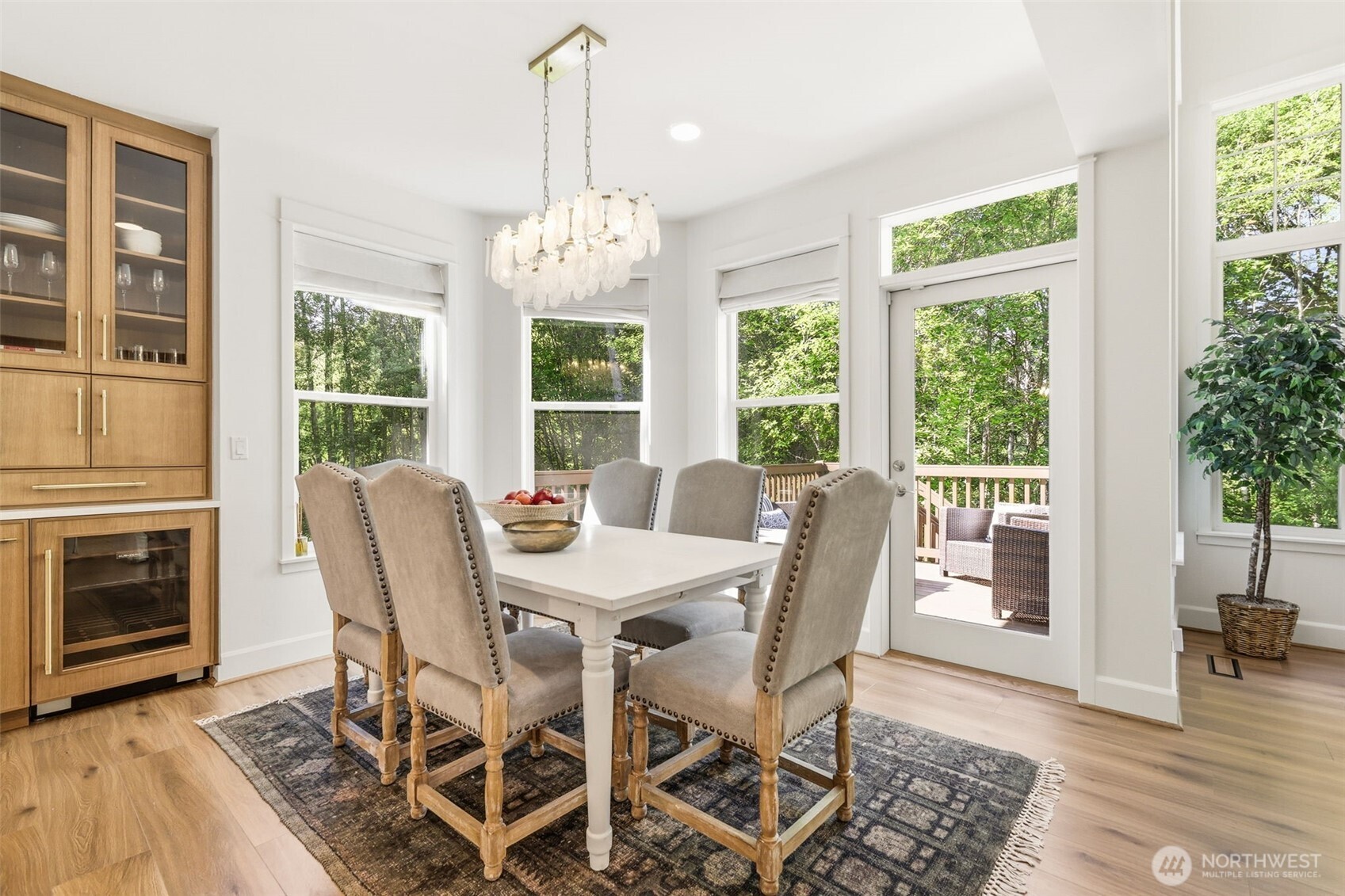 1737 Mt Baker Avenue Northeast Renton, WA 98059 - Photo 11 of 40 a view of a dining room with furniture window and outside view