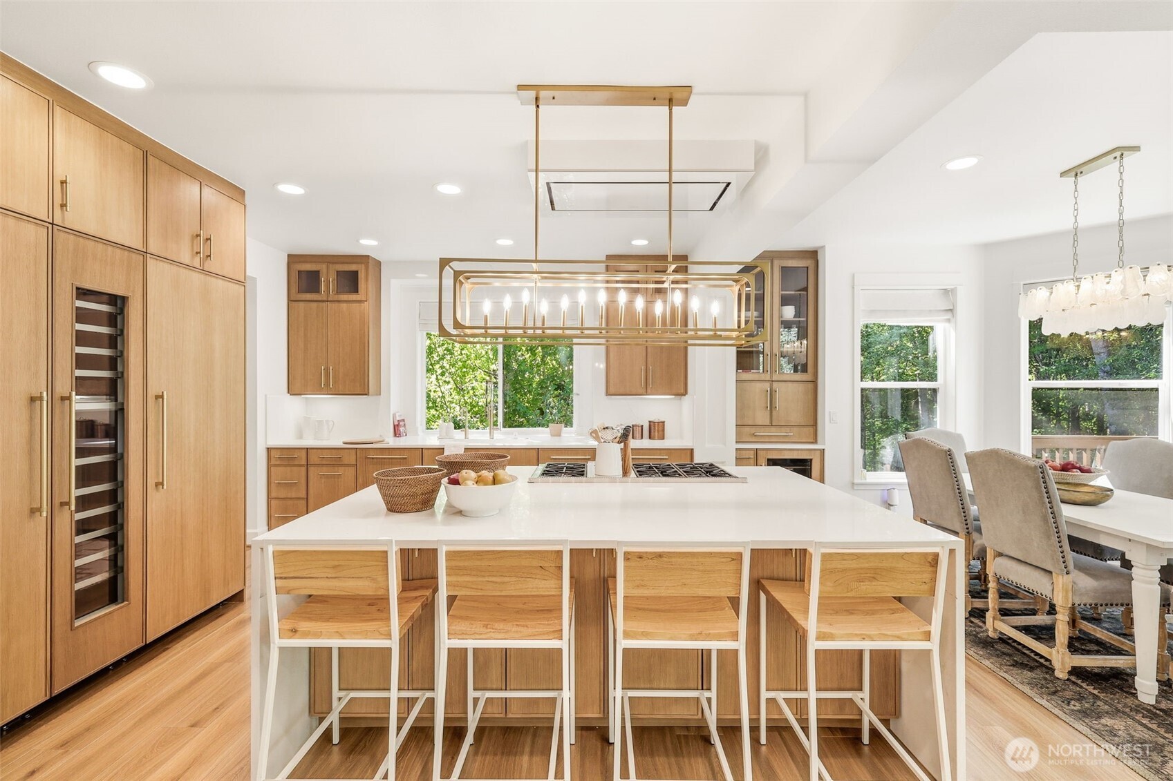 1737 Mt Baker Avenue Northeast Renton, WA 98059 - Photo 8 of 40 a large kitchen with a table and chairs