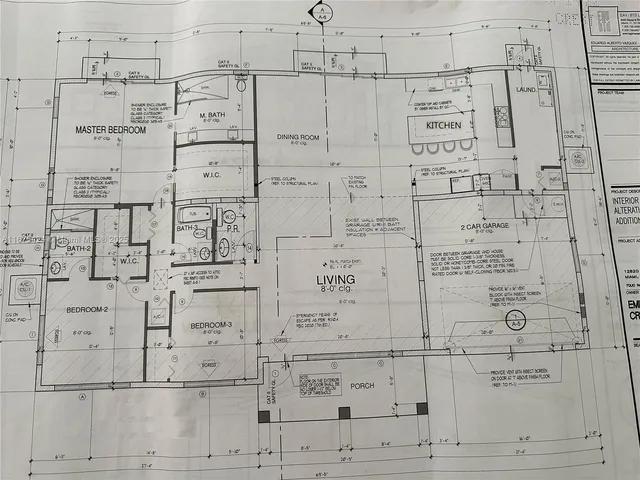 a bathroom with white shower