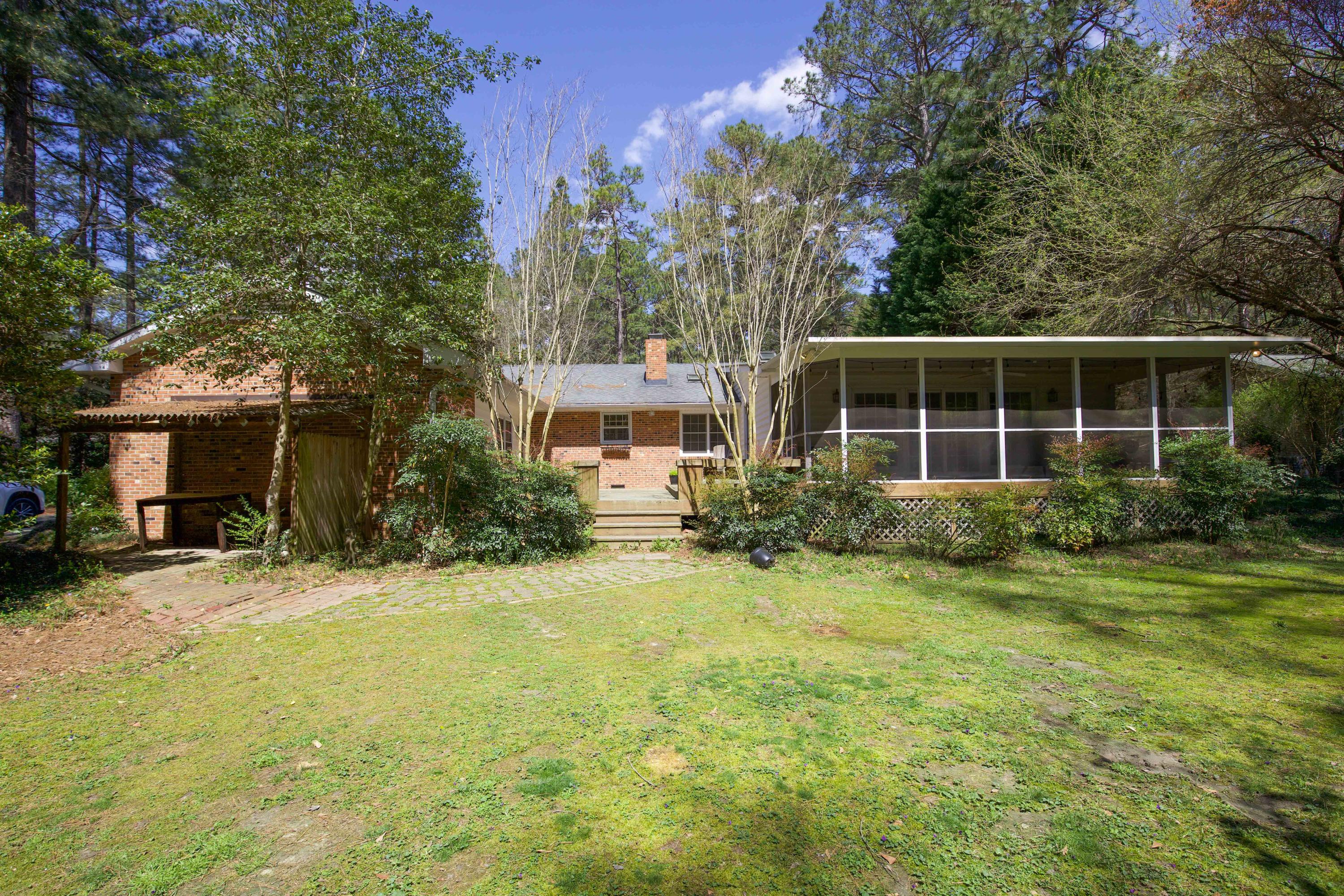 295 Cliff Road Southern Pines, NC 28387 - Photo 55 of 58 rear view of house