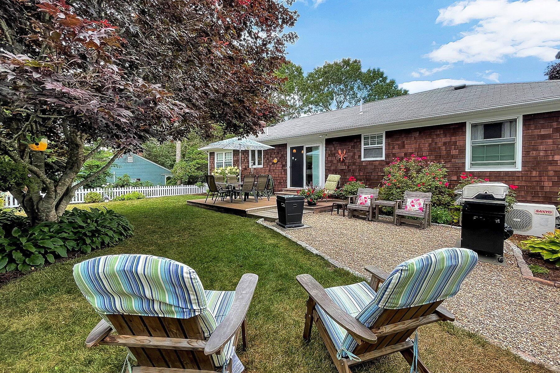 3 McNamara Road West Yarmouth, MA 02673 - Photo 5 of 45 a view of a patio in back of house