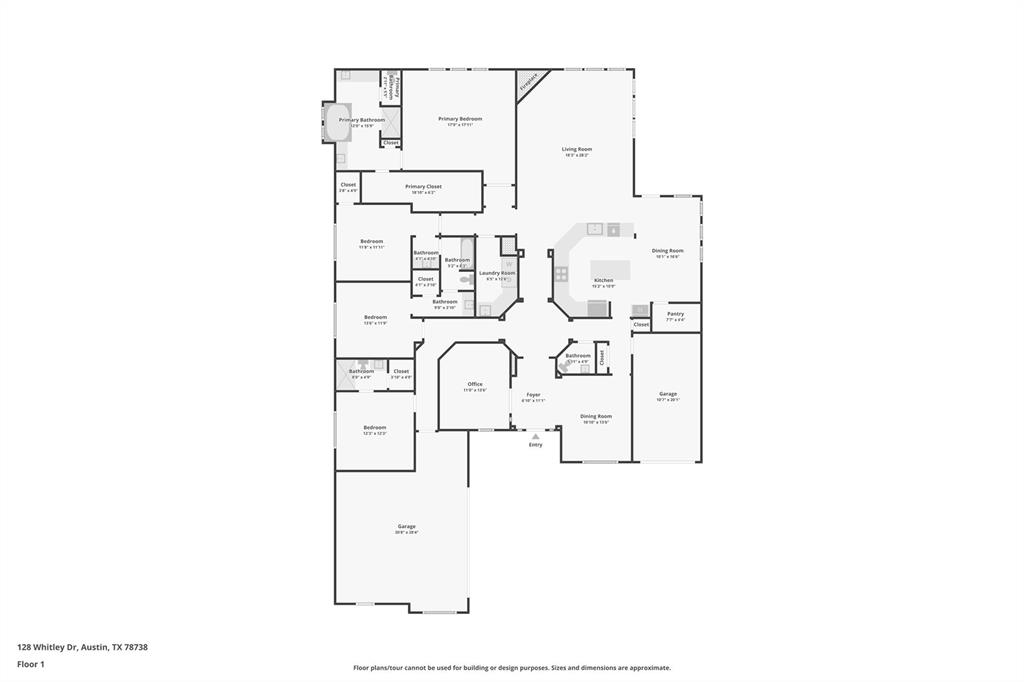 122 Sebastians Run Austin, TX 78738 - Photo 39 of 39 Plan