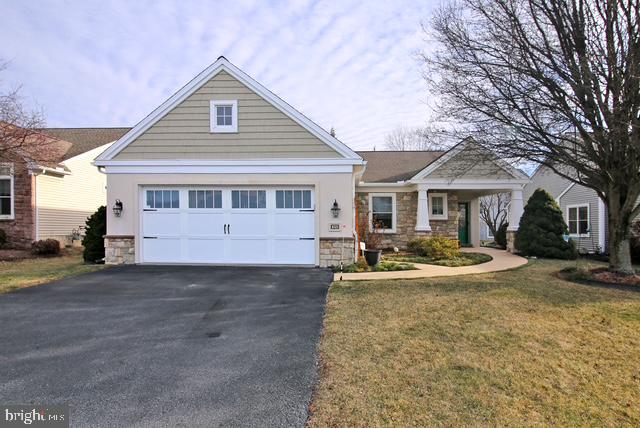 1023 Alden Way Lebanon, PA 17042 - Photo 1 of 74 a front view of a house with yard and garage