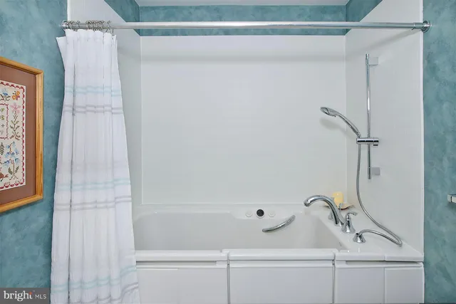 a bedroom with a bed and a closet