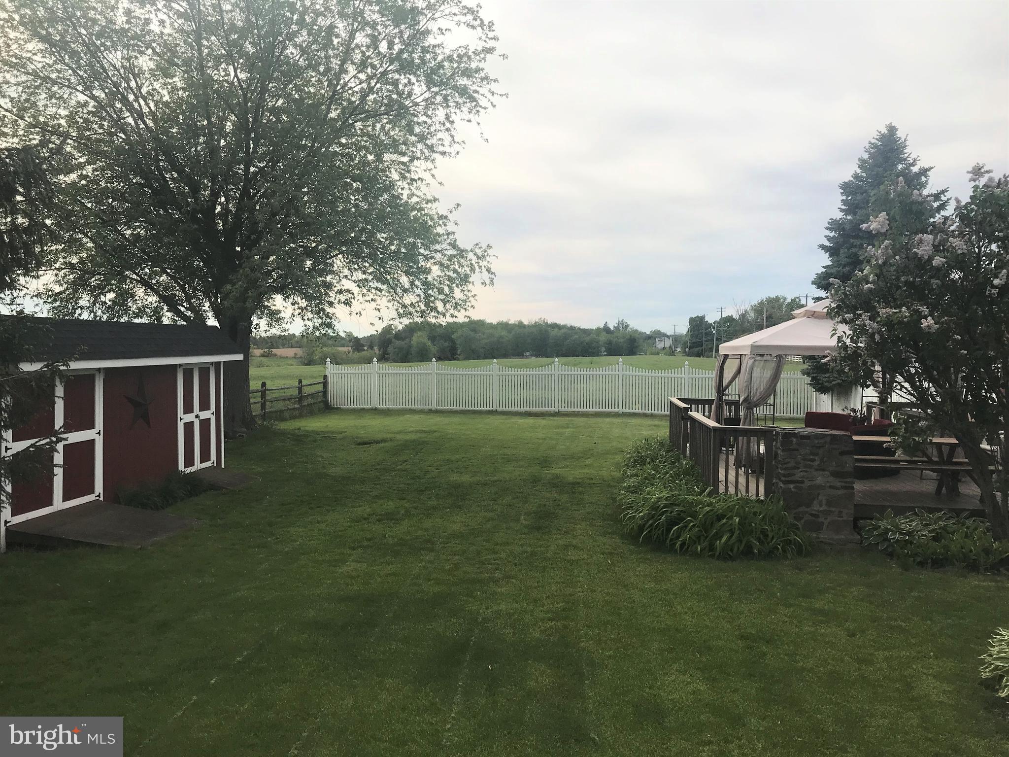 1348 Swamp Road Furlong, PA 18925 - Photo 34 of 36 Back Yard & Shed