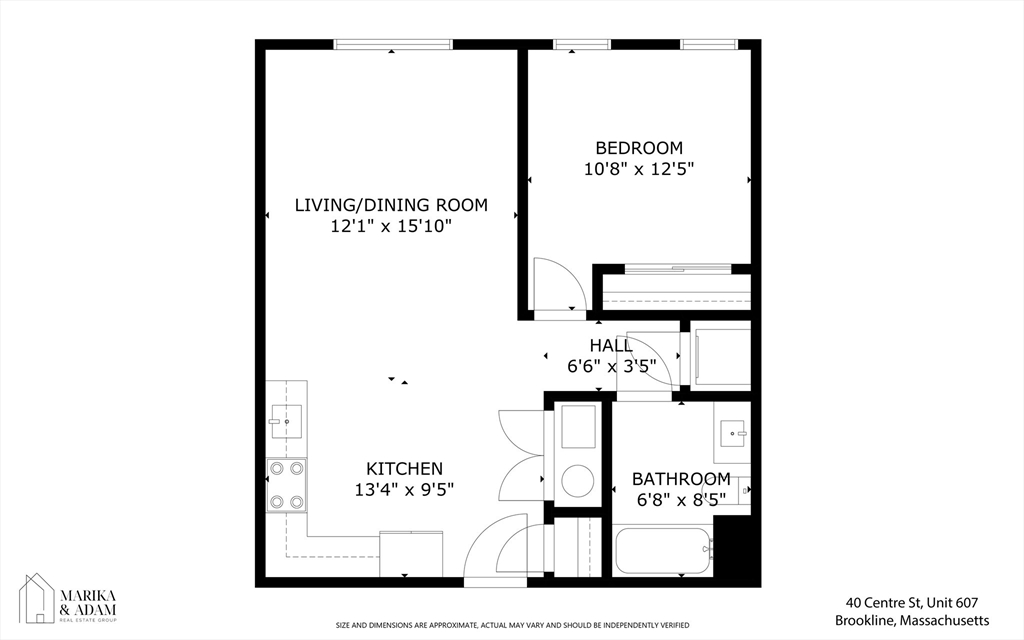 40 Centre Street, Unit 607 Brookline, MA 02446 - Photo 2 of 4