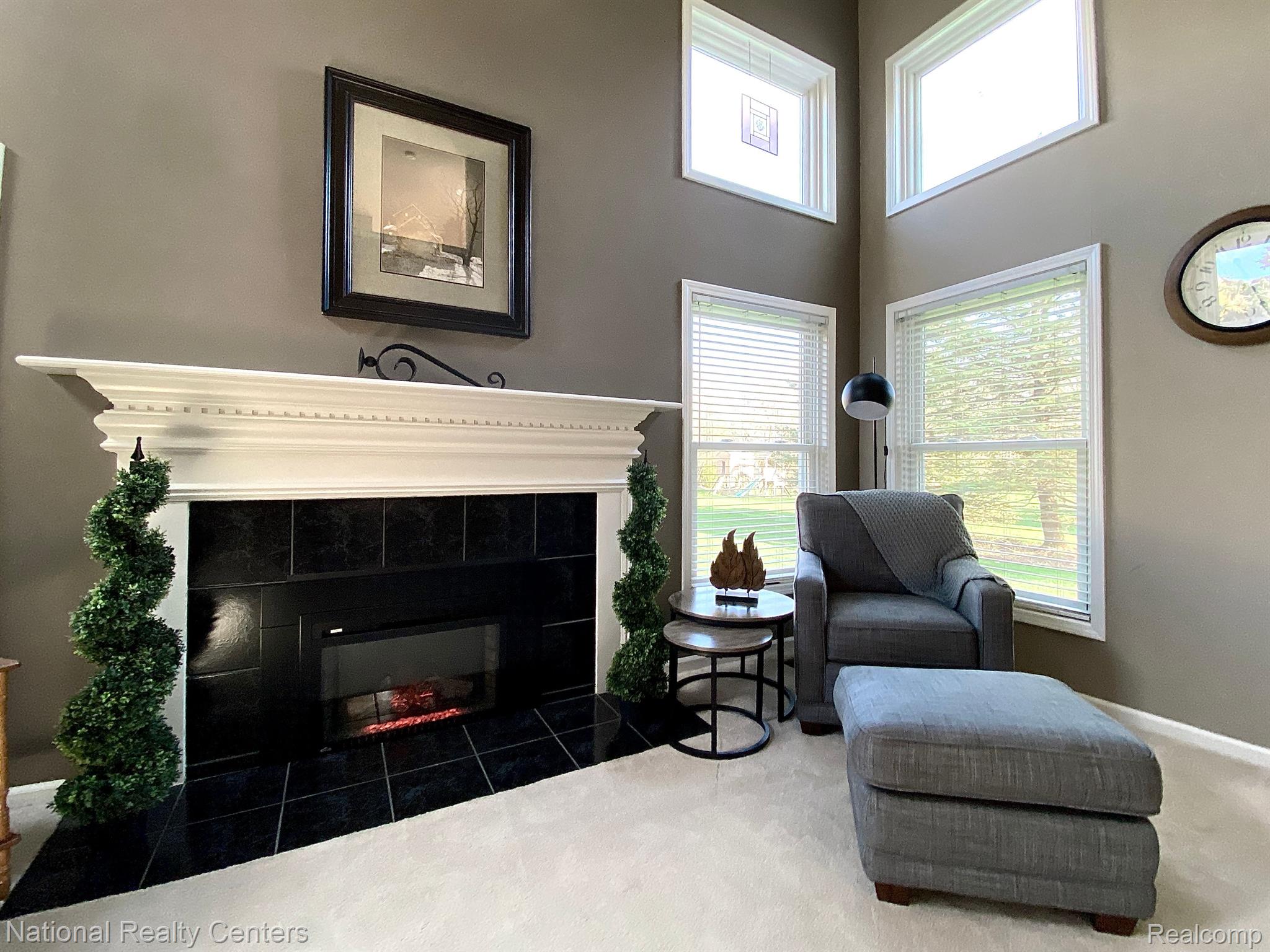 4199 Oak Tree Circle Rochester, MI 48306 - Photo 13 of 47 The remarkable Mantle is sure to impress!