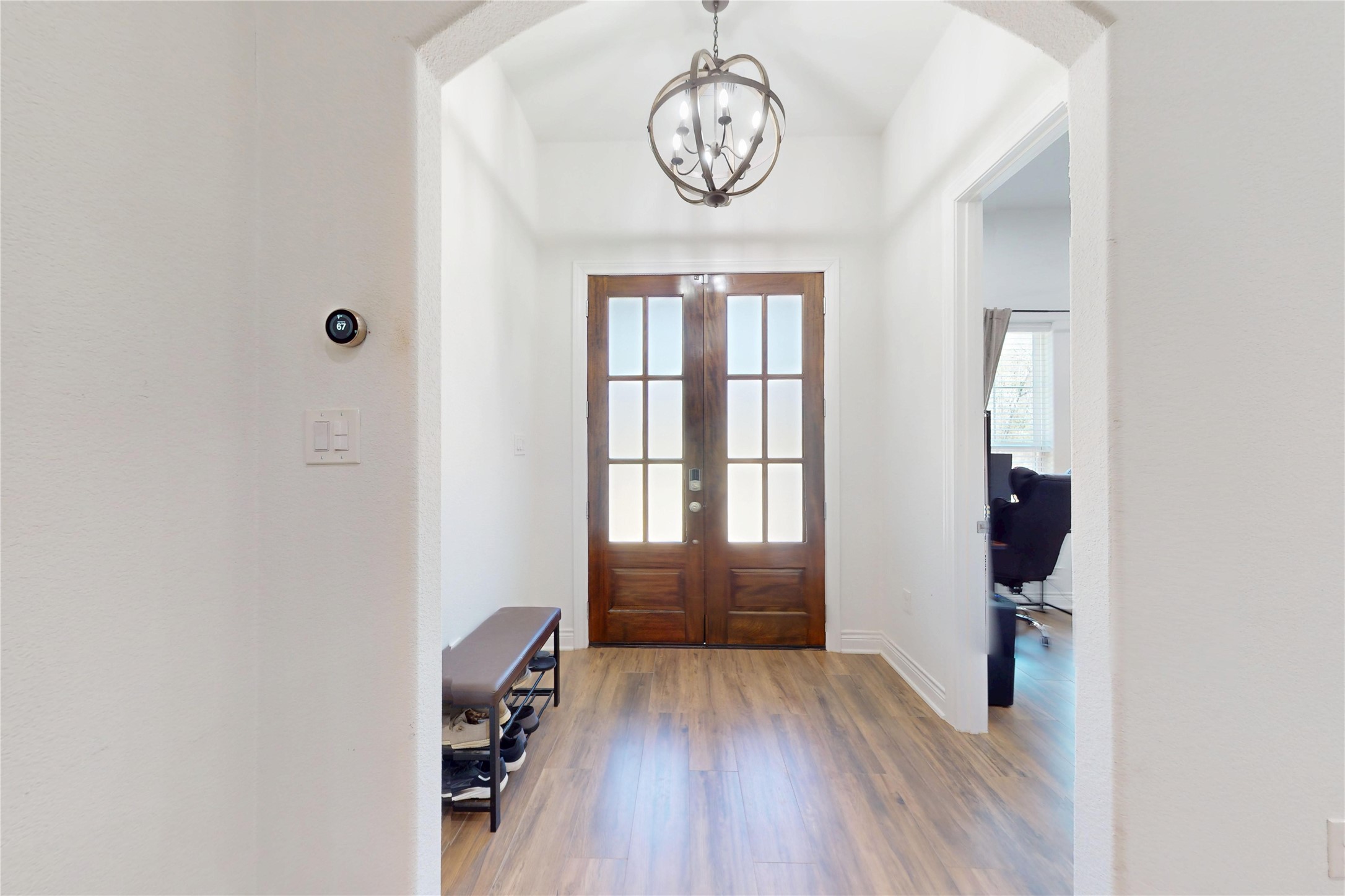 7815 Timber Switch Road Cleveland, TX 77328 - Photo 19 of 40 wooden floor in a room next to a window