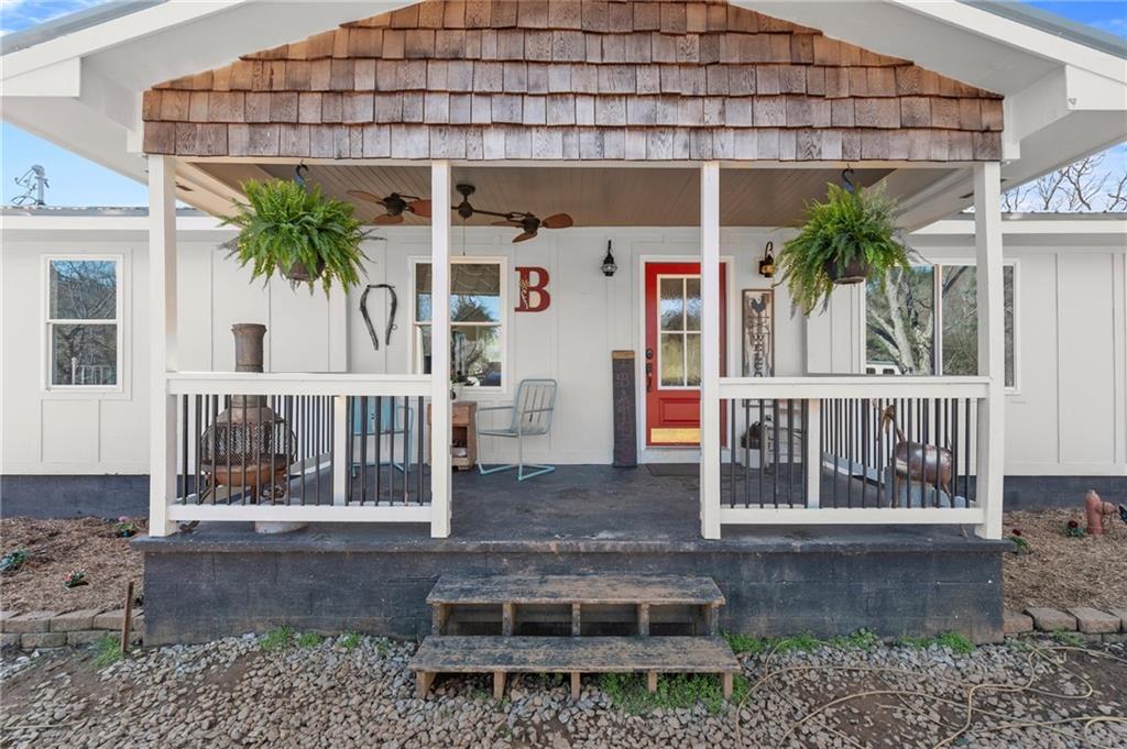 38 Hightower Road Talking Rock, GA 30175 - Photo 3 of 48 a view of entryway with a yard
