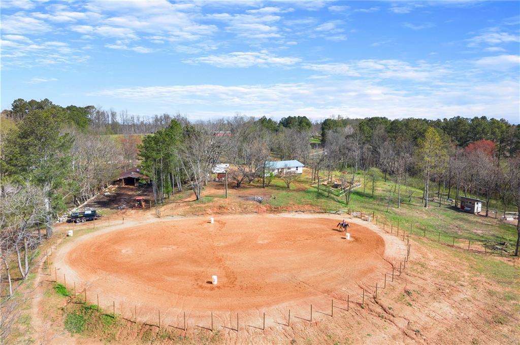 38 Hightower Road Talking Rock, GA 30175 - Photo 46 of 48 a view of a swimming pool with a yard