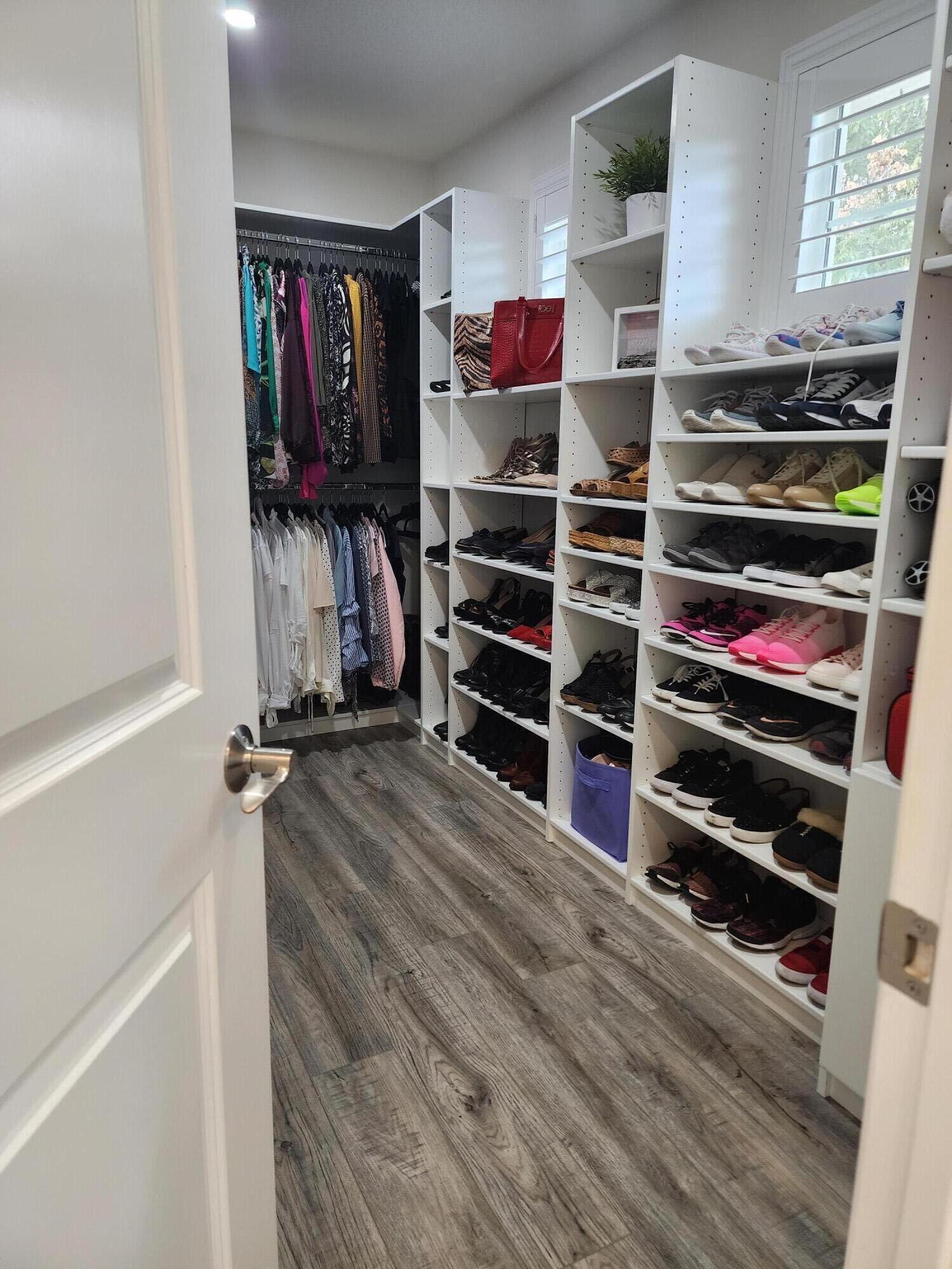 998 Arrasmith Lane Fillmore, CA 93015 - Photo 29 of 40 a view of walk in closet with clothes and shoes