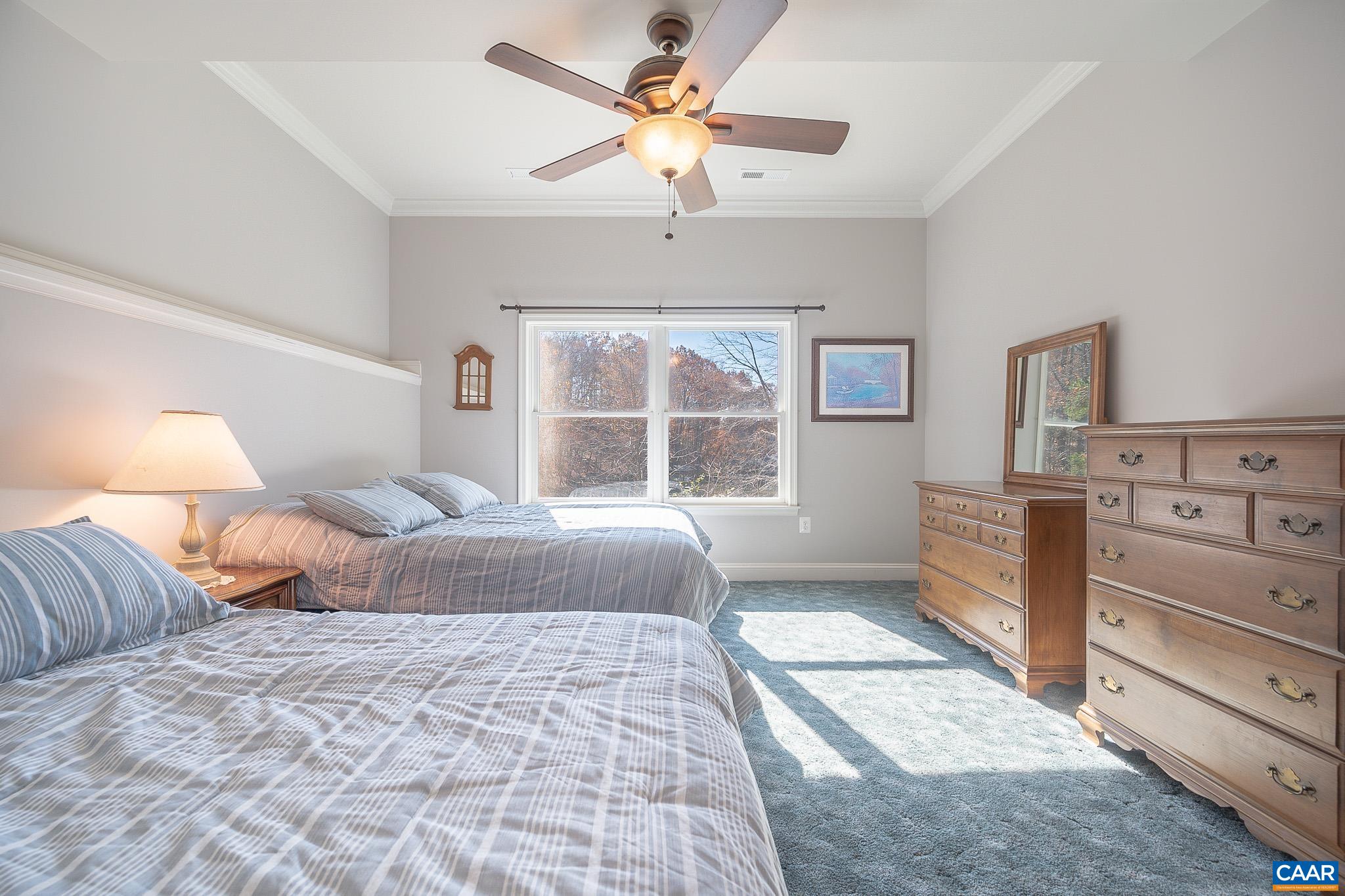 909 Gap Bridge Road Moneta, VA 24121 - Photo 62 of 75 a bedroom with a bed and a window