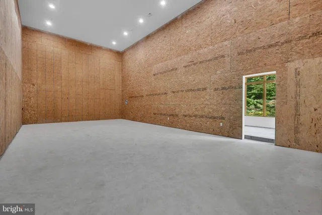 a view of empty room