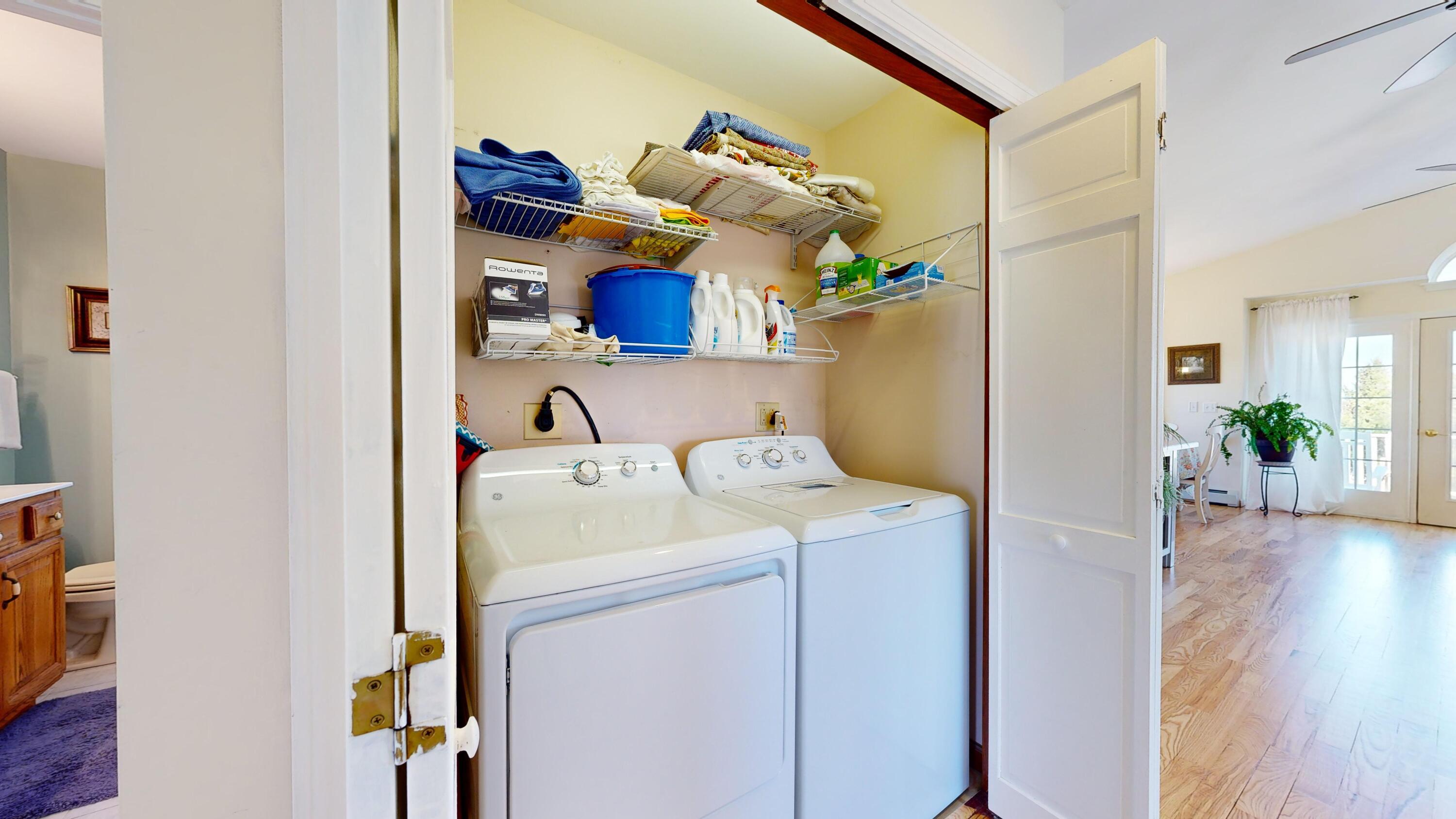 1360 Perkins Ridge Road Auburn, ME 04210 - Photo 29 of 60 laundry off kitchen