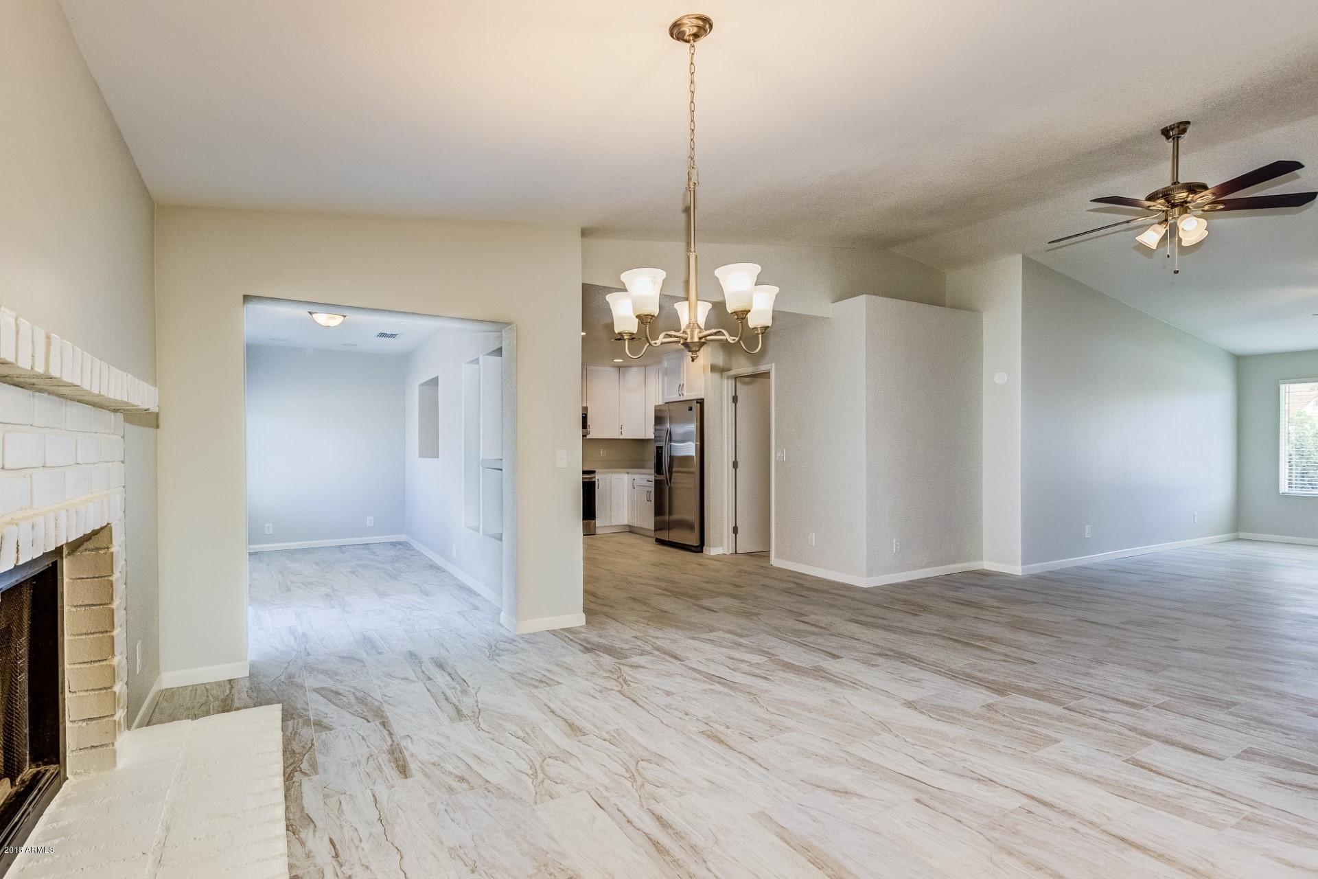 1418 East Carson Road Phoenix, AZ 85042 - Photo 5 of 13 Dining Area & Cozy Fireplace