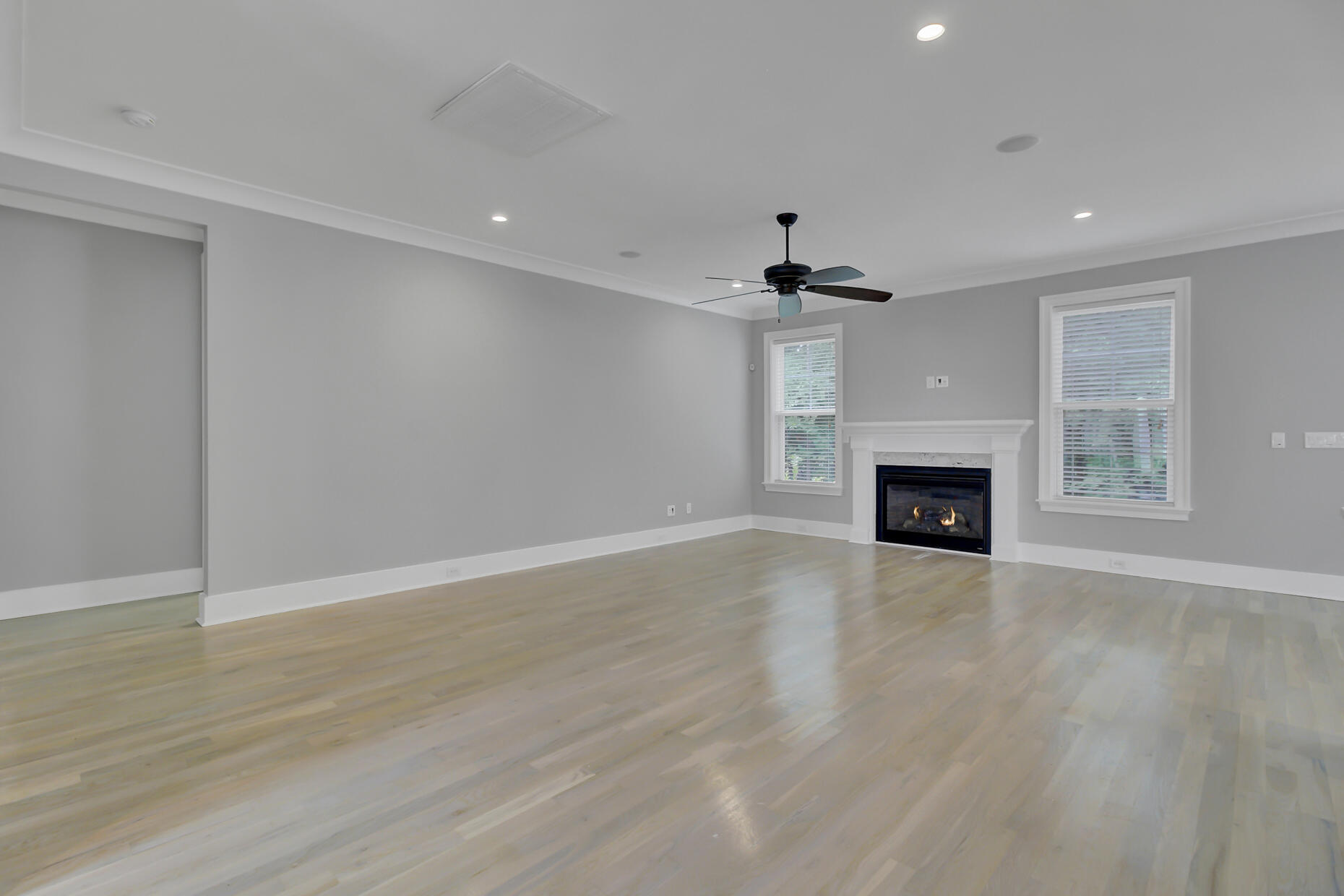 1505 Red Tide Road Mount Pleasant, SC 29466 - Photo 13 of 49 Living room with gas fireplace